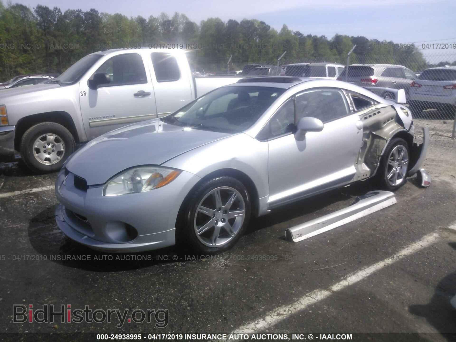 2008 MITSUBISHI ECLIPSE - VIN: 4A3AK64F98E014622 - Фото 2