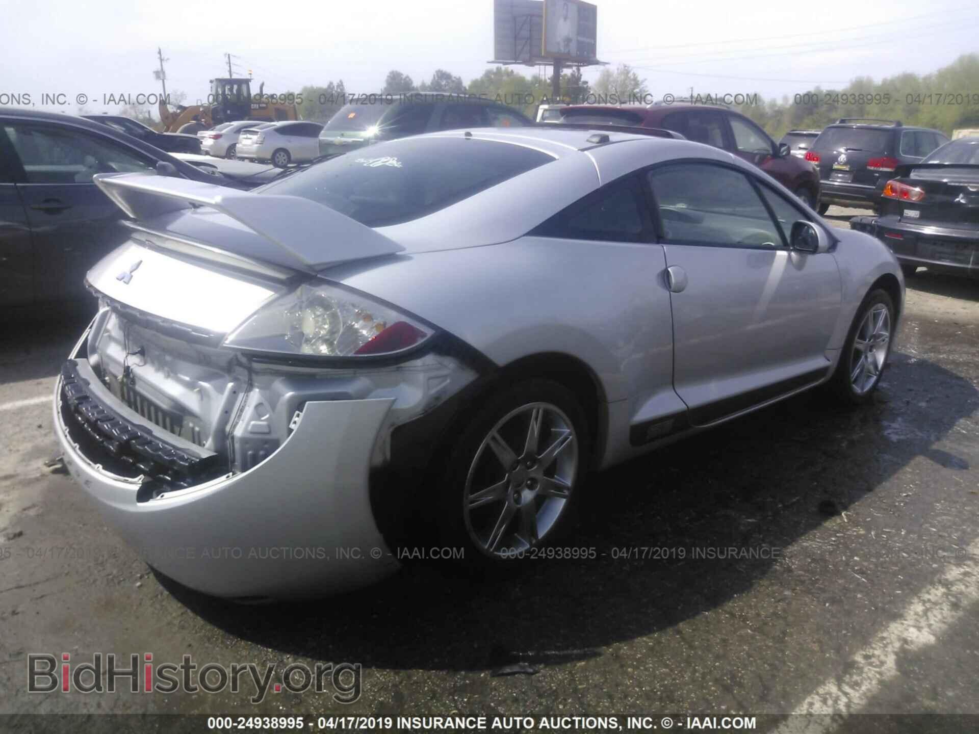 2008 MITSUBISHI ECLIPSE - VIN: 4A3AK64F98E014622 - Фото 4