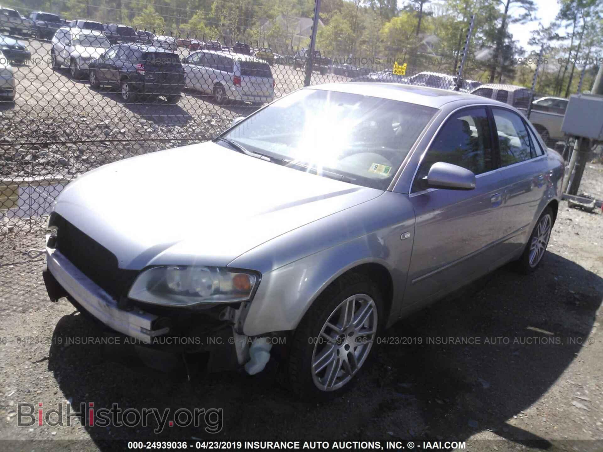 2007 AUDI A4 - VIN: WAUAF78E57A094079 - Фото 2