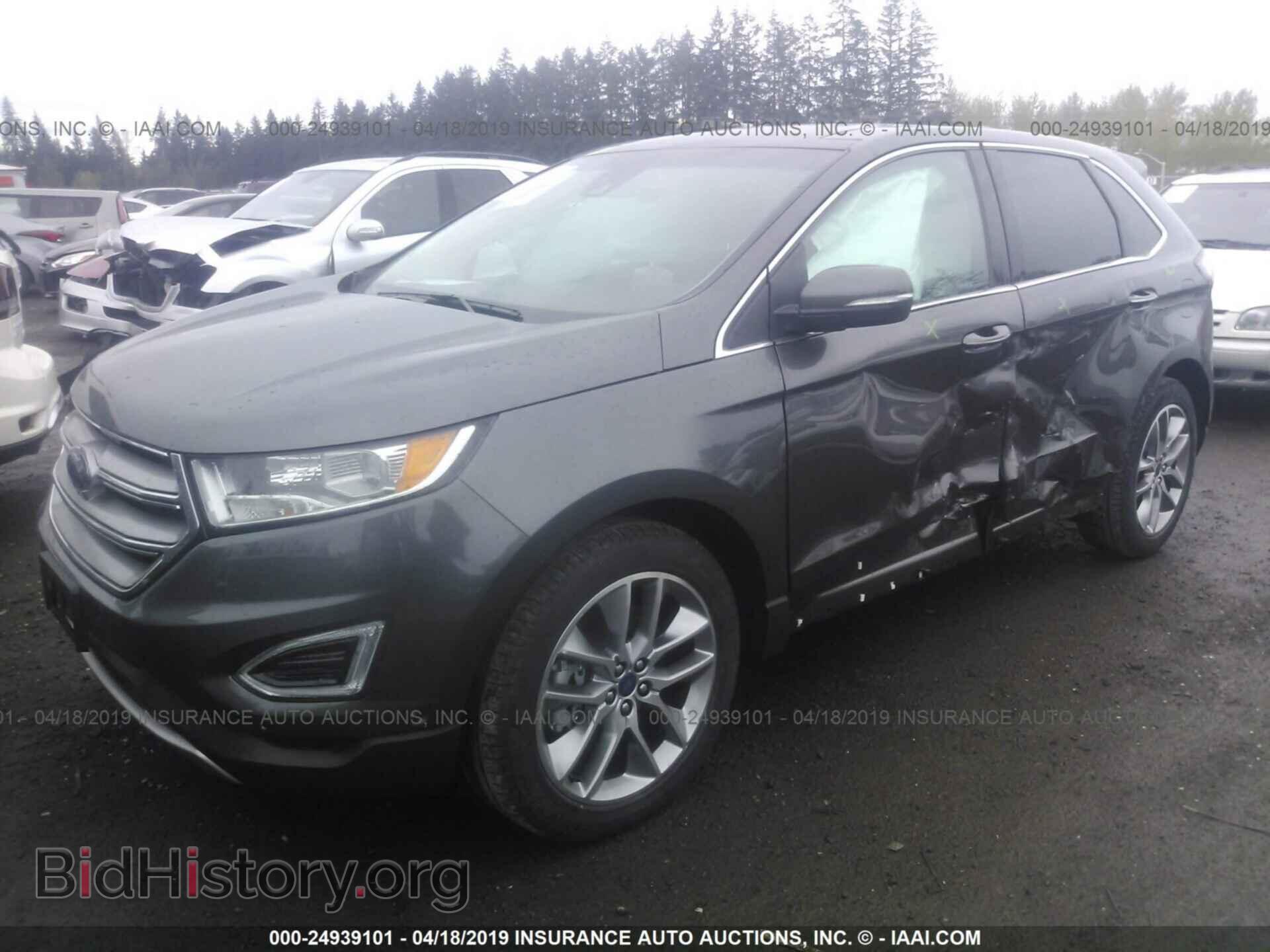 2018 FORD EDGE - VIN: 2FMPK4K80JBB73368 - Photo 2