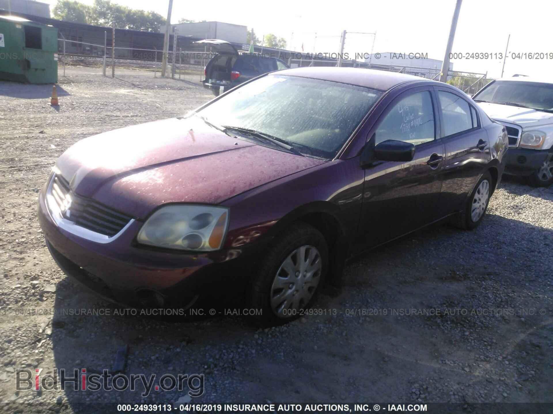 2007 MITSUBISHI GALANT - VIN: 4A3AB36F37E083395 - Фото 2