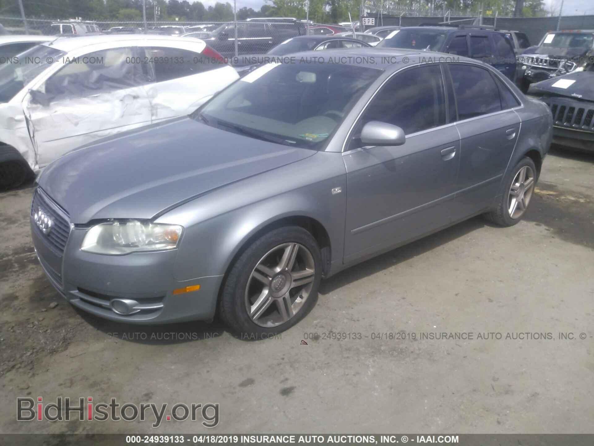 2007 AUDI A4 - VIN: WAUDF78E77A186775 - Фото 2