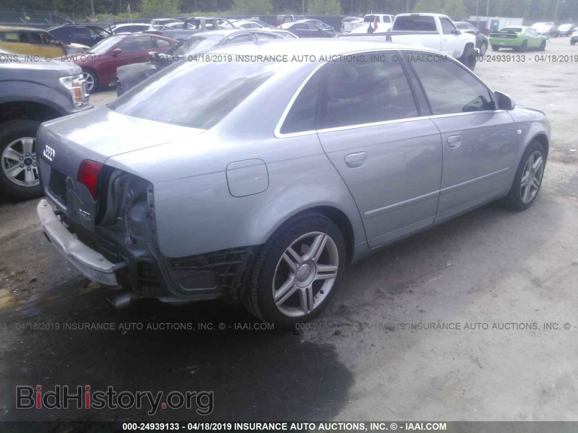 2007 AUDI A4 - VIN: WAUDF78E77A186775 - Фото 4