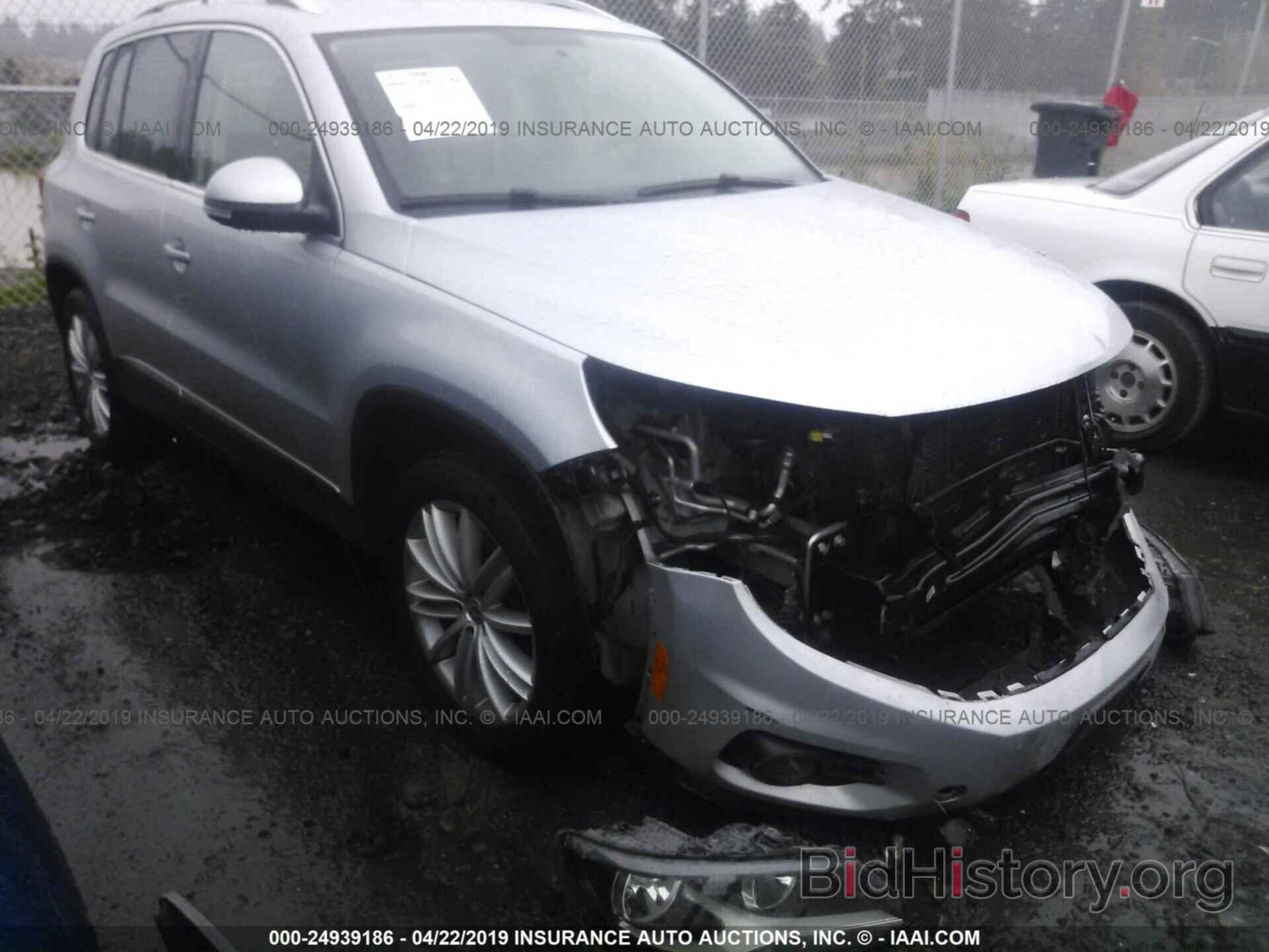 Photo WVGBV7AX4CW543217 - VOLKSWAGEN TIGUAN 2012