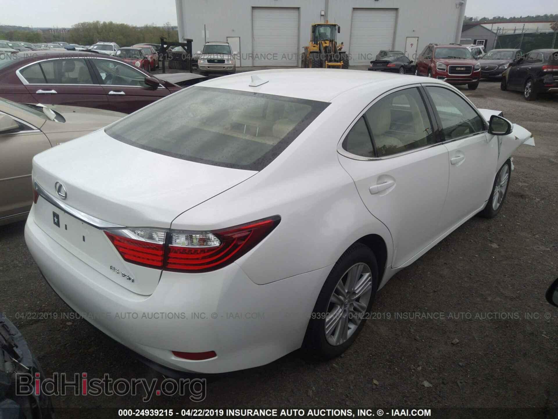 2014 LEXUS ES - VIN: JTHBK1GG4E2113228 - Фото 4