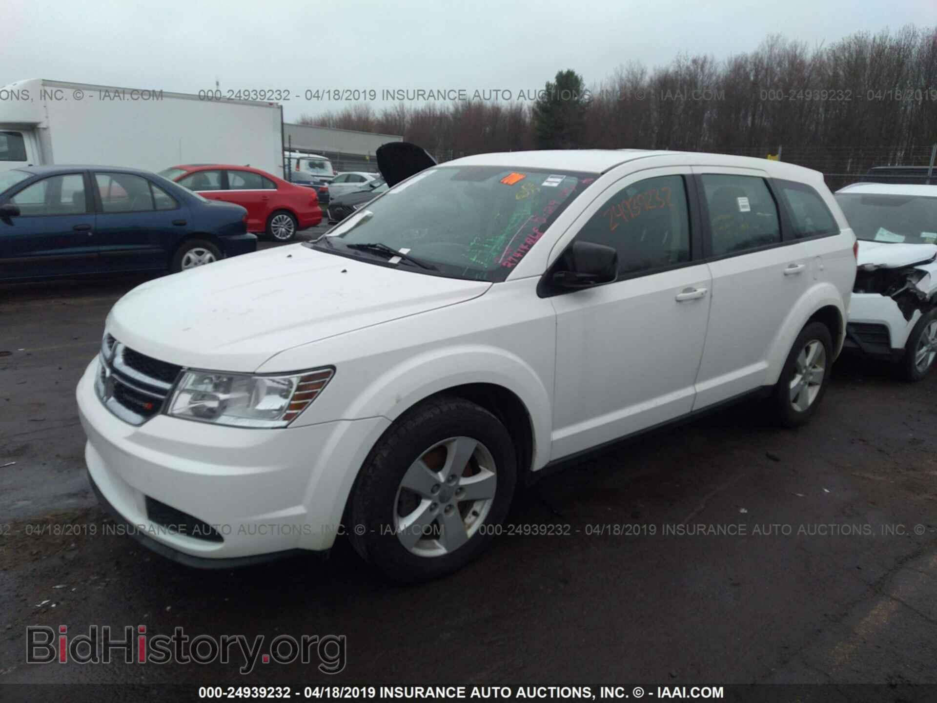 2013 DODGE JOURNEY - VIN: 3C4PDCAB5DT508526 - Photo 2