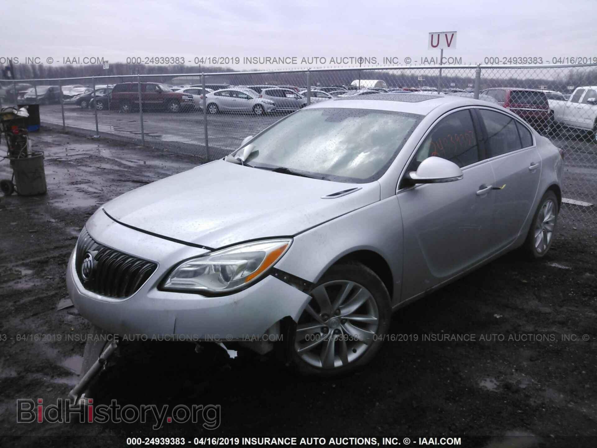 2015 BUICK REGAL - VIN: 2G4GN5EX5F9225950 - Фото 2