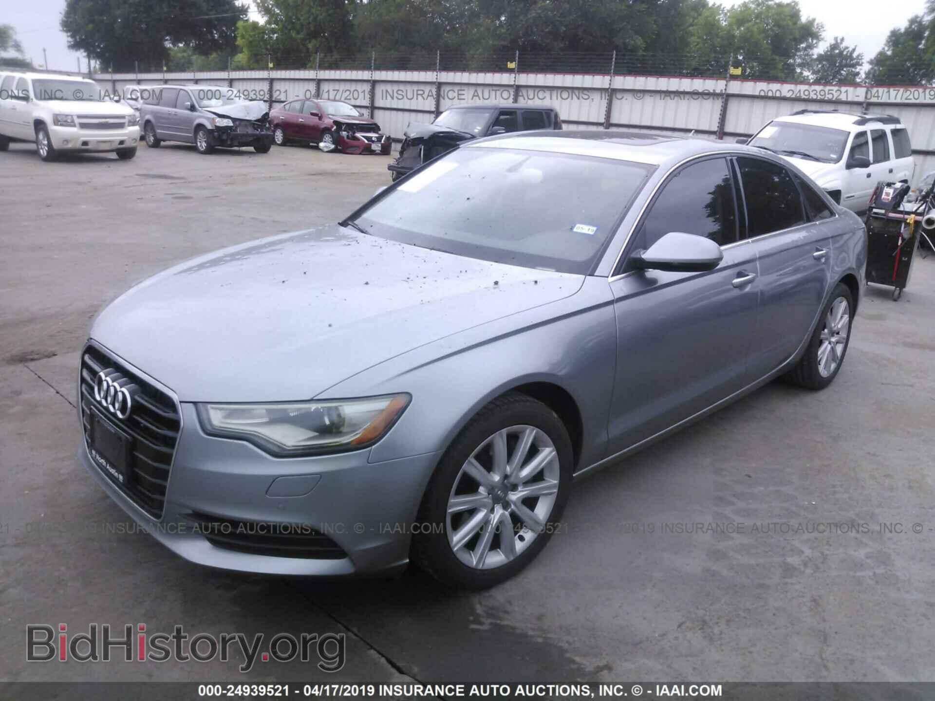 2014 AUDI A6 - VIN: WAUDFAFC4EN019522 - Photo 2