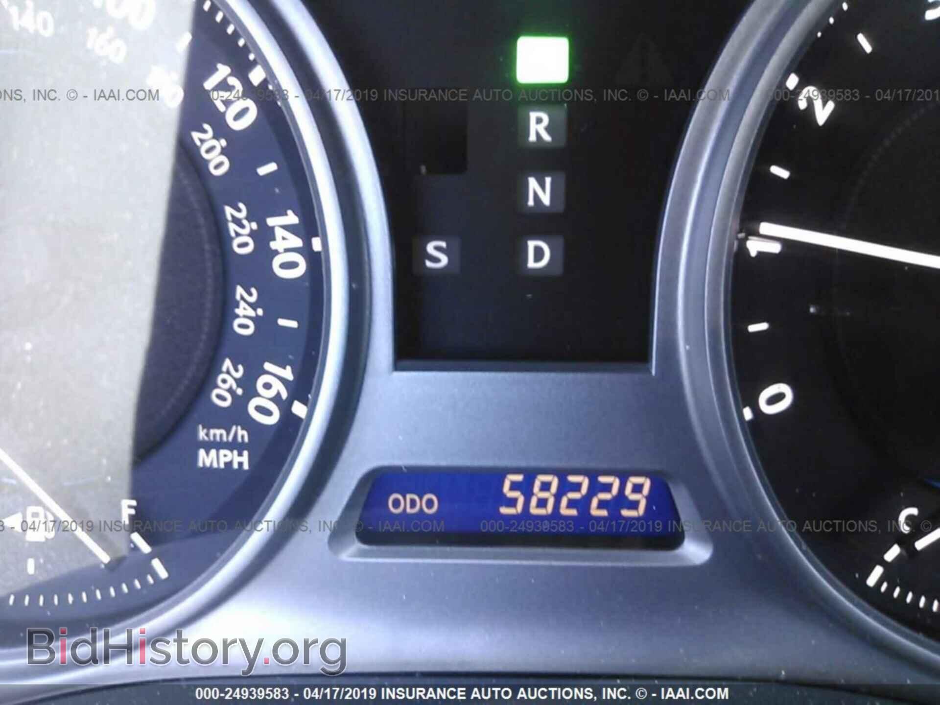 2010 LEXUS IS - VIN: JTHCF5C28A2034889 - Фото 7