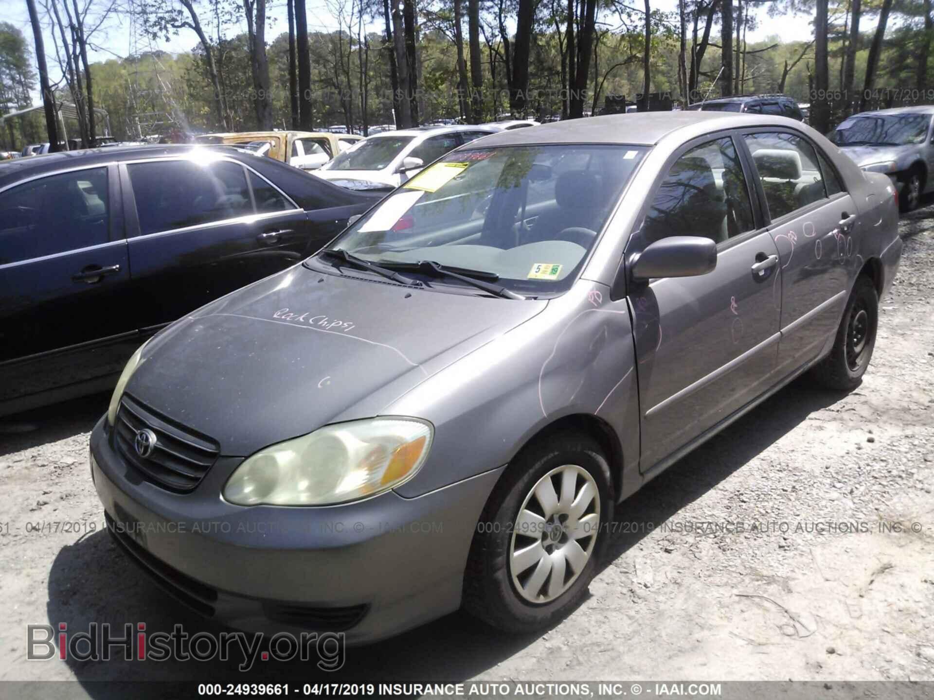 2003 TOYOTA COROLLA - VIN: 2T1BR32E03C085456 - Фото 2