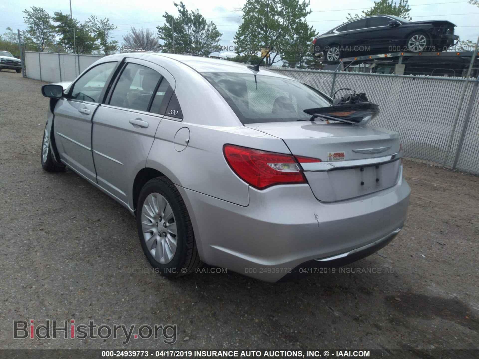 2012 CHRYSLER 200 - VIN: 1C3CCBAB0CN217365 - Фото 3