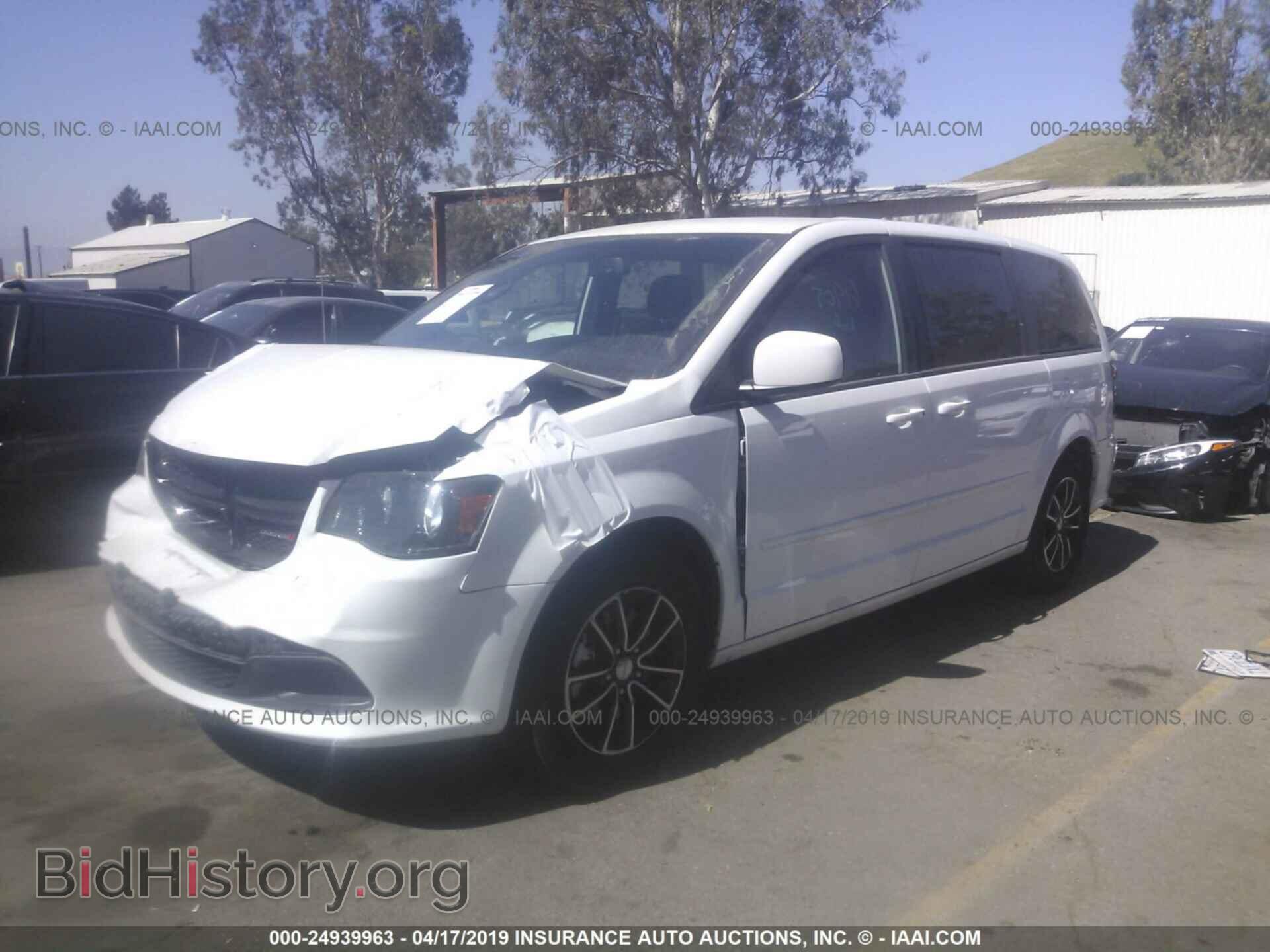 2016 DODGE GRAND CARAVAN - VIN: 2C4RDGBG9GR218064 - Фото 2