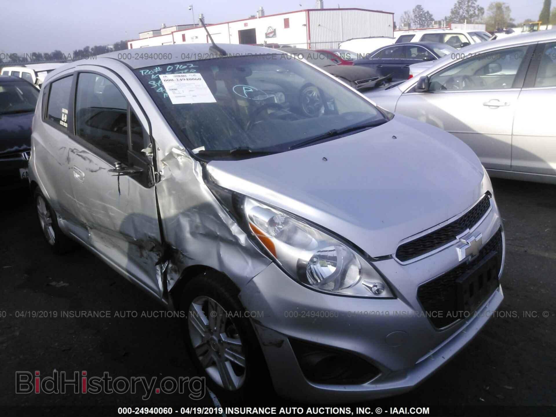 Photo KL8CD6S90EC540687 - CHEVROLET SPARK 2014