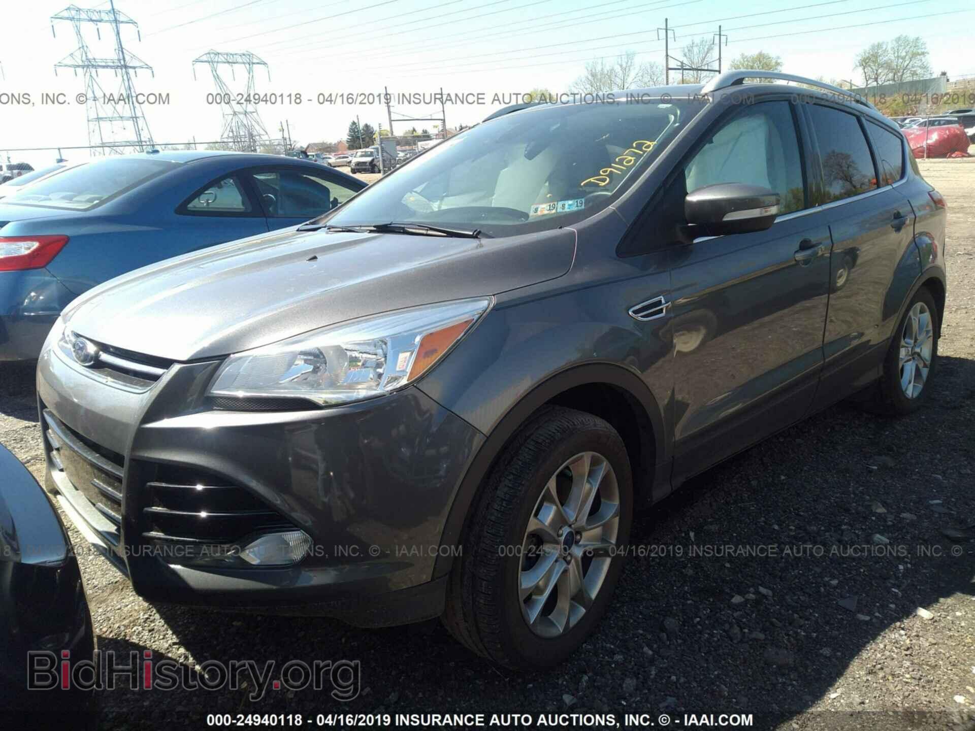 2014 FORD ESCAPE - VIN: 1FMCU9J93EUD91272 - Фото 2