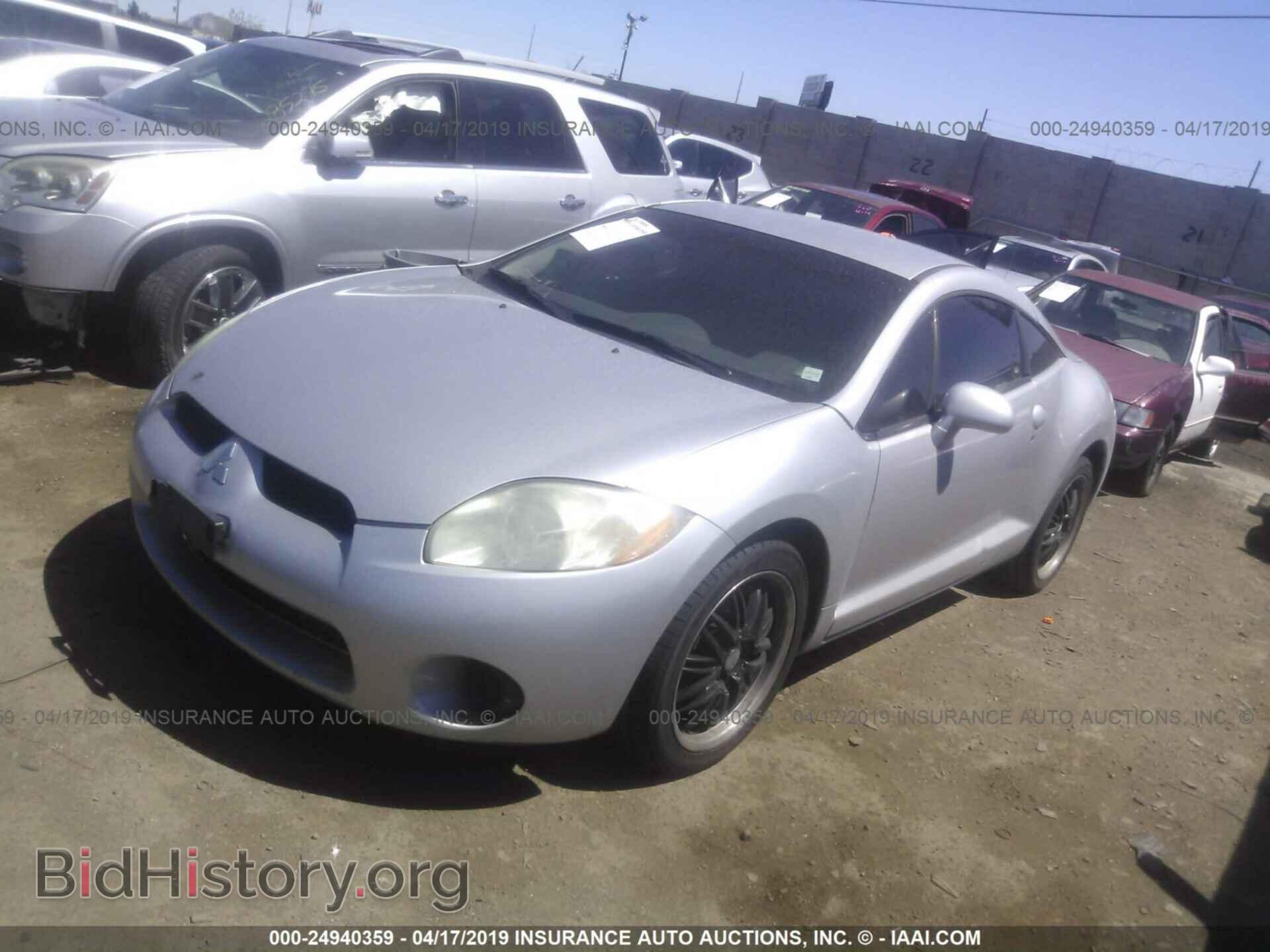 2008 MITSUBISHI ECLIPSE - VIN: 4A3AK24F78E002414 - Фото 2