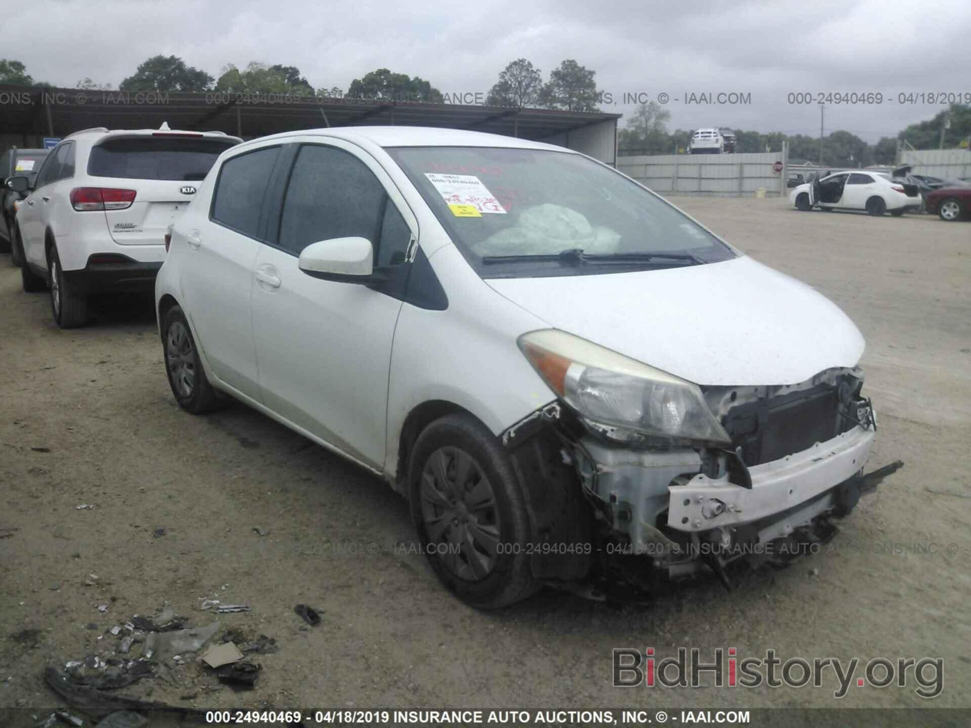 Фотография JTDKTUD37CD500939 - TOYOTA YARIS 2012