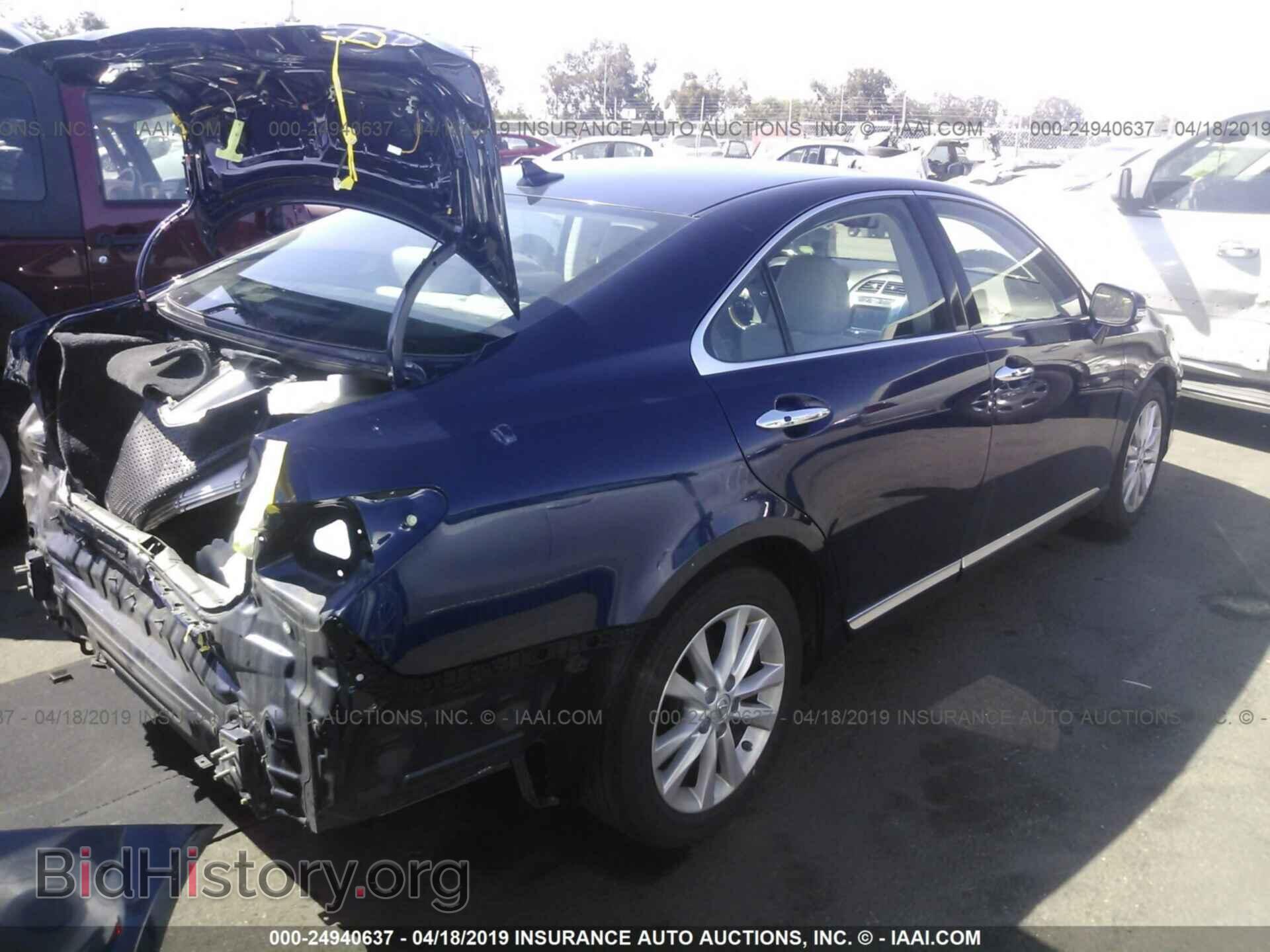 2011 LEXUS ES - VIN: JTHBK1EG4B2441408 - Фото 4