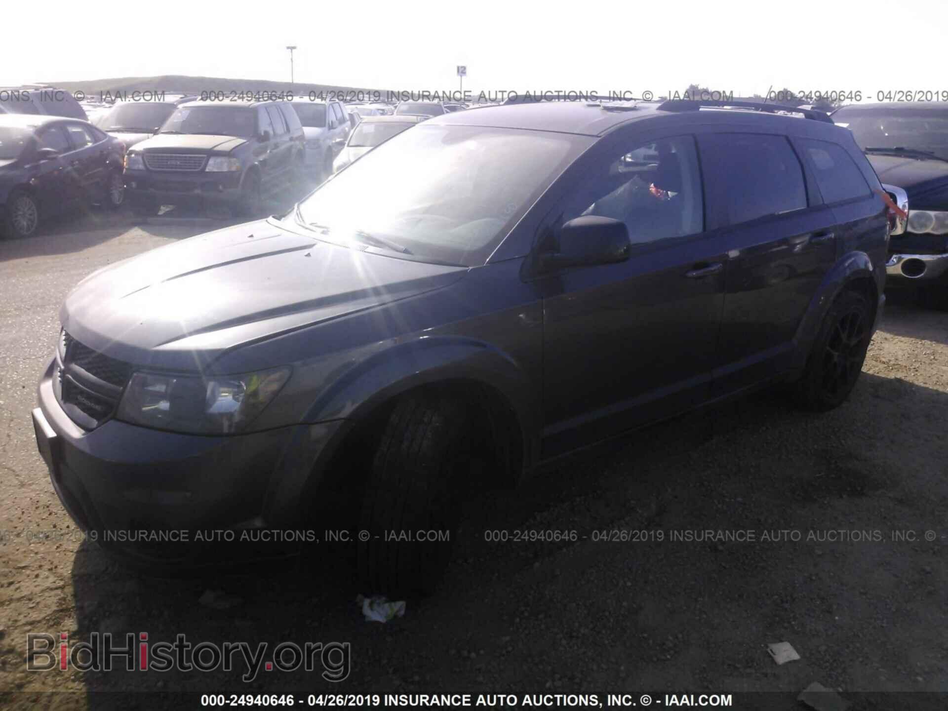 2014 DODGE JOURNEY - VIN: 3C4PDCBB2ET256525 - Фото 2