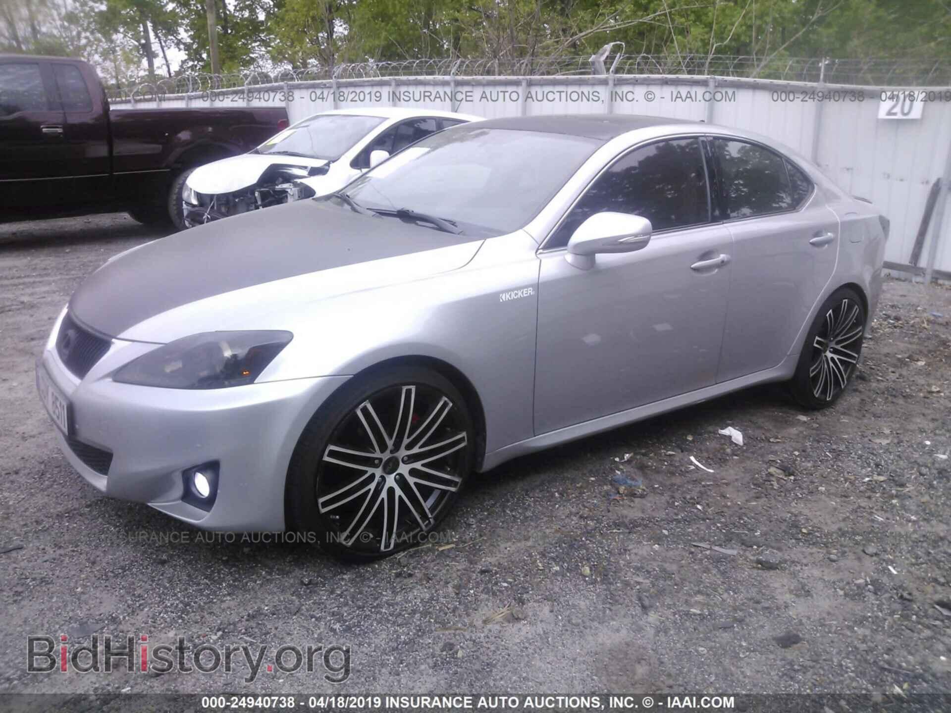2012 LEXUS IS - VIN: JTHBF5C26C5169401 - Фото 2