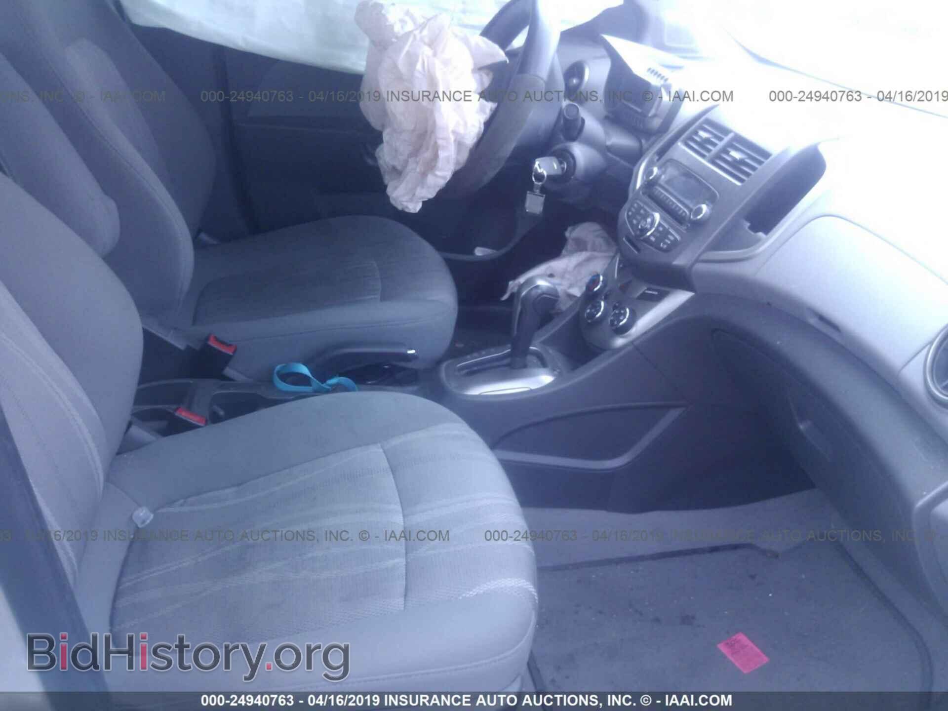 2012 CHEVROLET SONIC - VIN: 1G1JC5SH6C4116188 - Фото 5