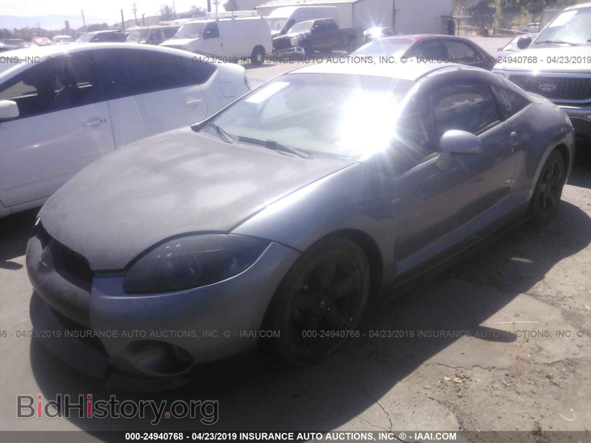 2007 MITSUBISHI ECLIPSE - VIN: 4A3AK34TX7E023221 - Фото 2
