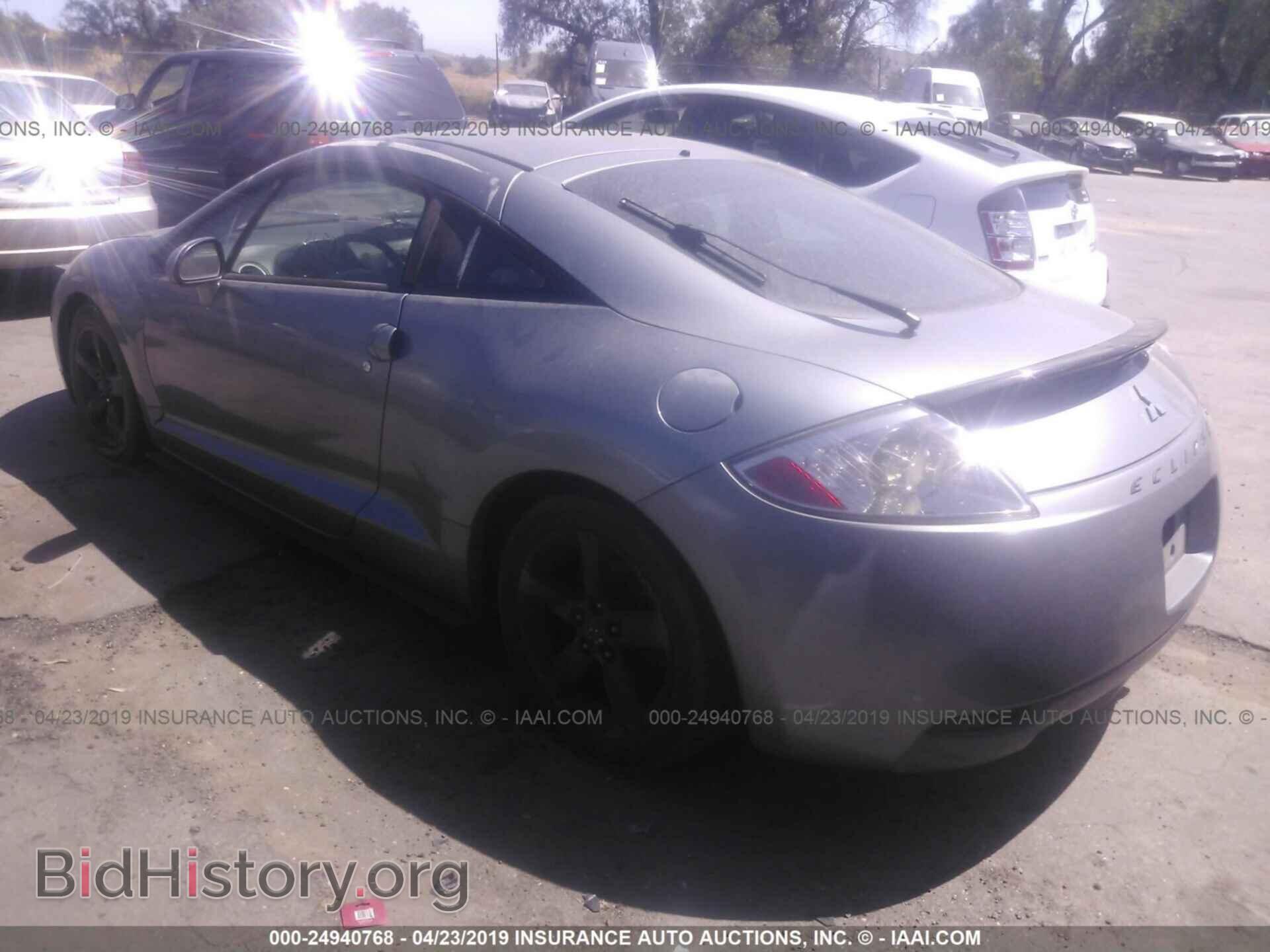 2007 MITSUBISHI ECLIPSE - VIN: 4A3AK34TX7E023221 - Фото 3