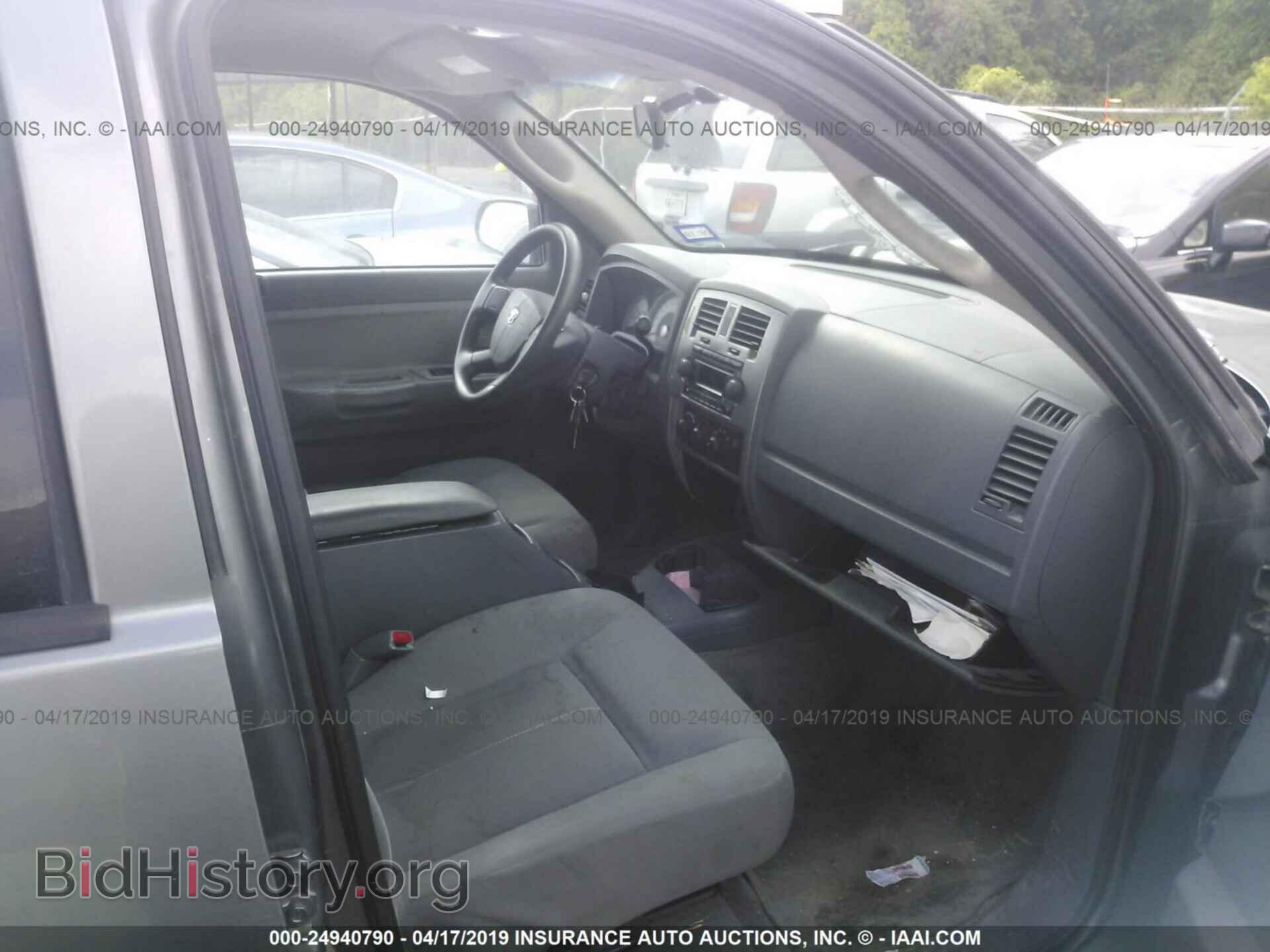 2006 DODGE DAKOTA - VIN: 1D7HE48N76S646540 - Фото 5