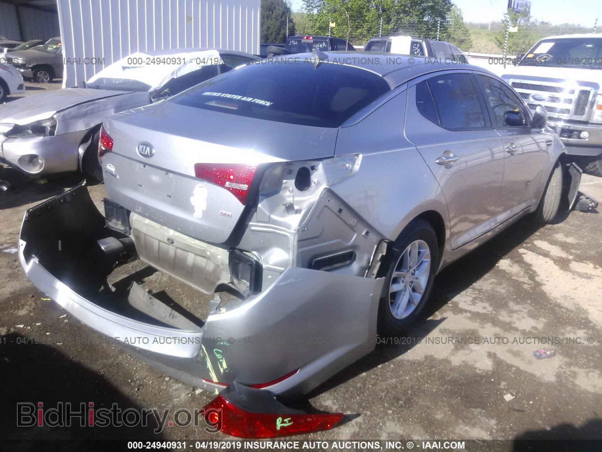 2013 KIA OPTIMA - VIN: KNAGM4A7XD5373798 - Фото 4