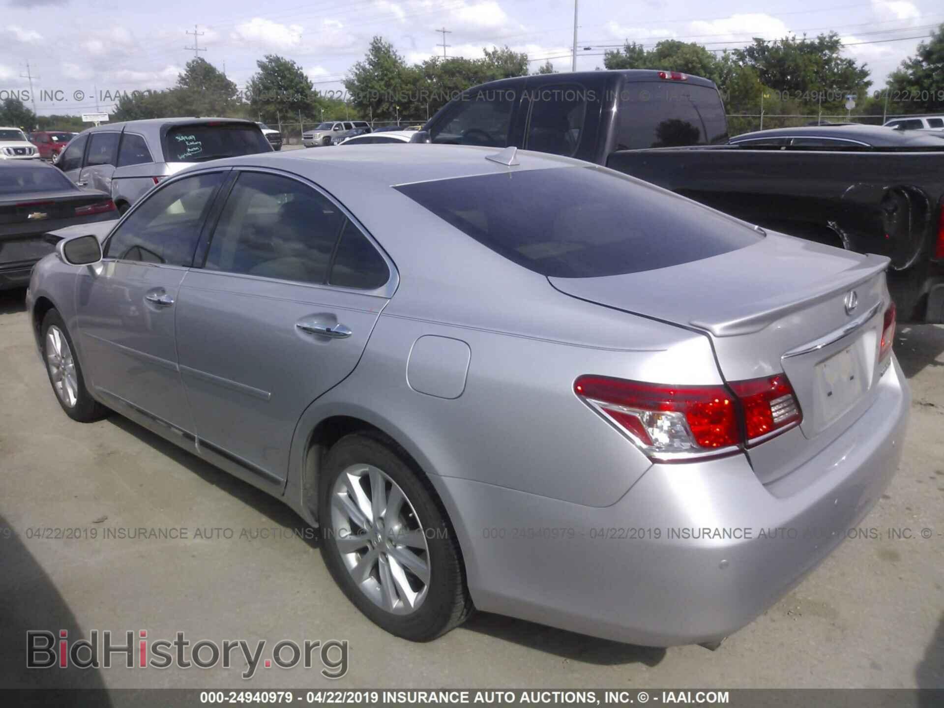 2012 LEXUS ES - VIN: JTHBK1EG2C2501431 - Фото 3