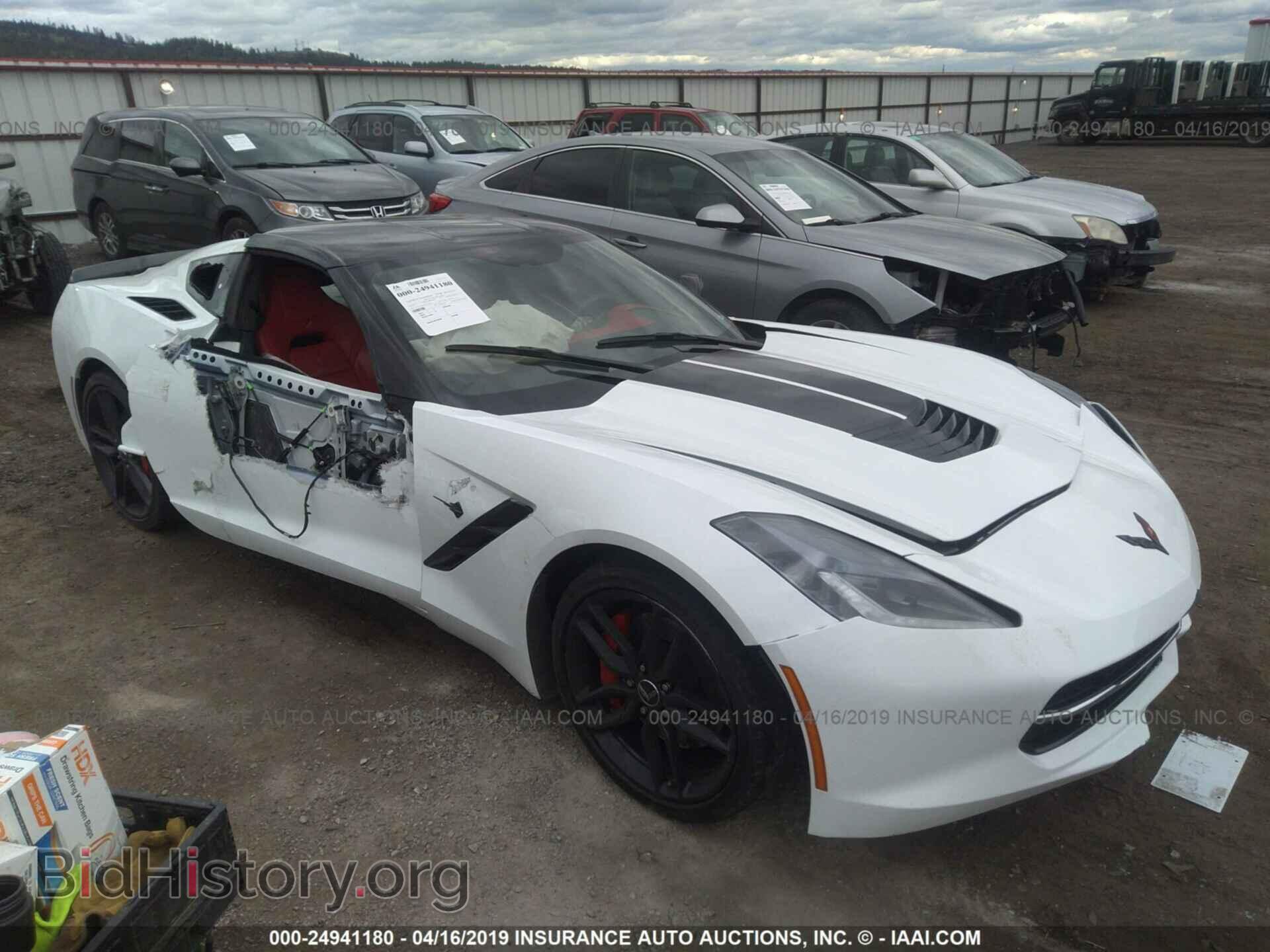 Photo 1G1YM2D72F5116895 - CHEVROLET CORVETTE 2015