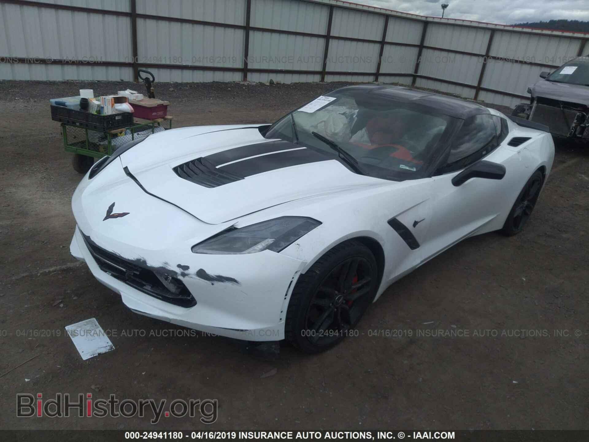 2015 CHEVROLET CORVETTE - VIN: 1G1YM2D72F5116895 - Фото 2