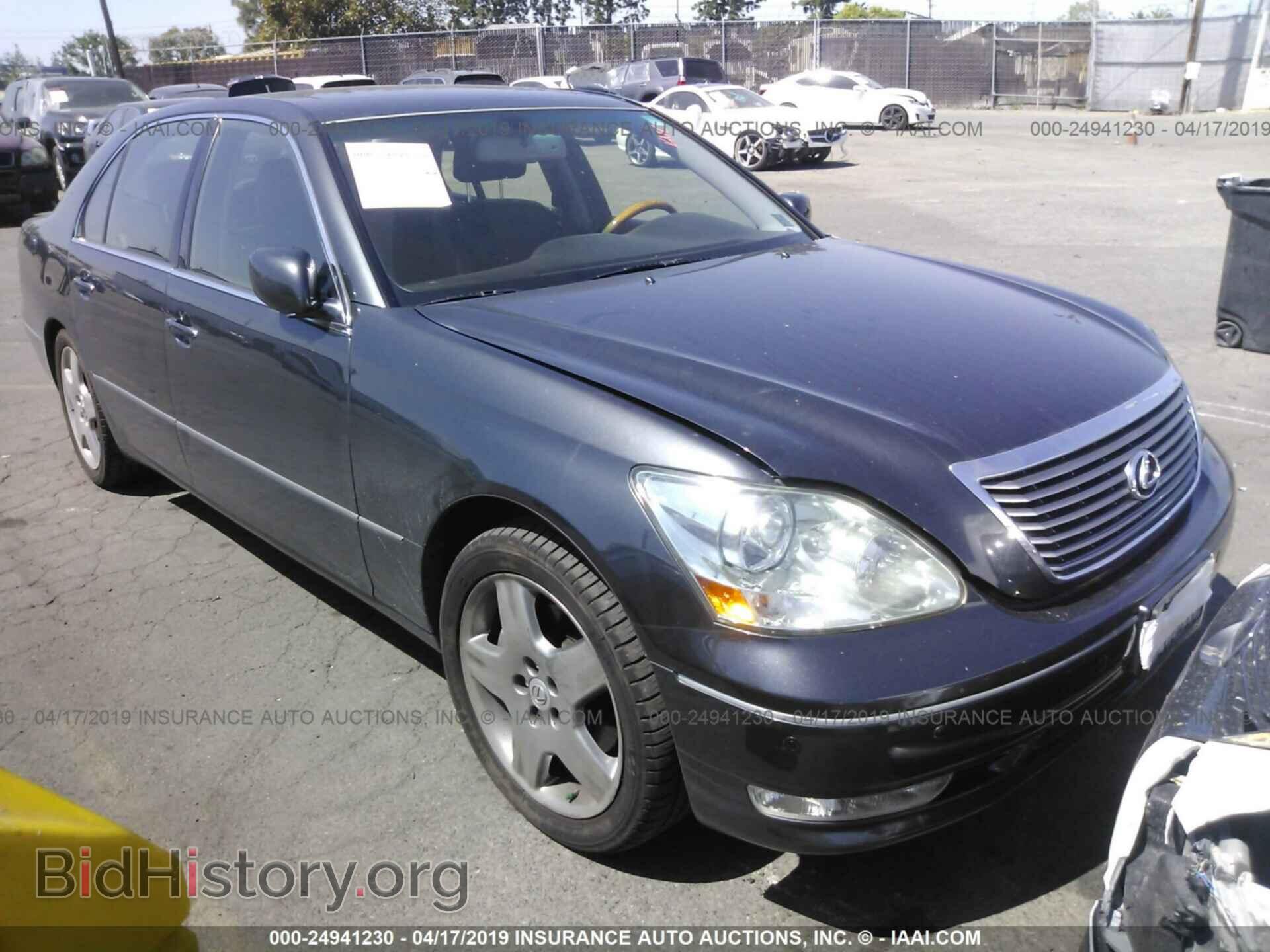 Photo JTHBN36F855000179 - LEXUS LS 2005