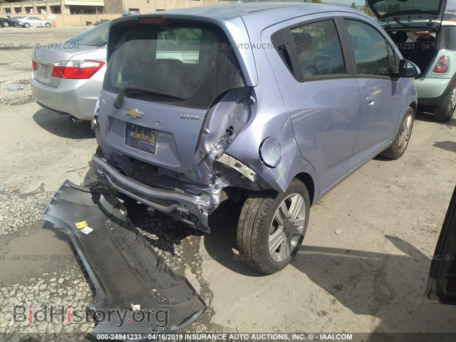 2014 CHEVROLET SPARK - VIN: KL8CB6S98EC575564 - Фото 4