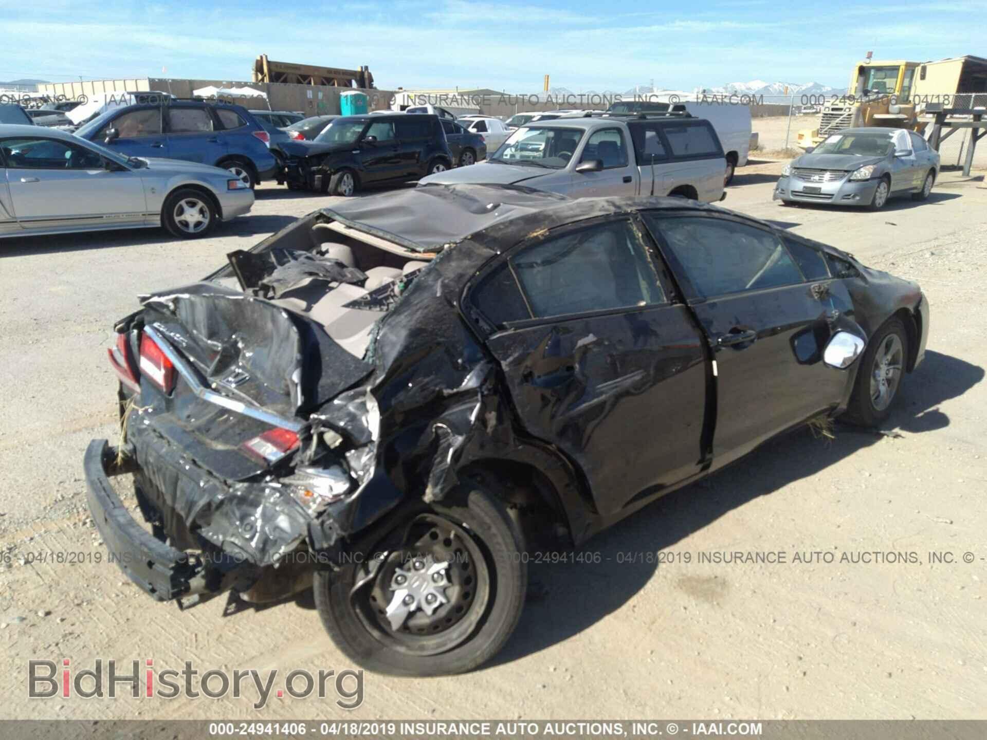 2013 HONDA CIVIC - VIN: 19XFB2F53DE268511 - Фото 4