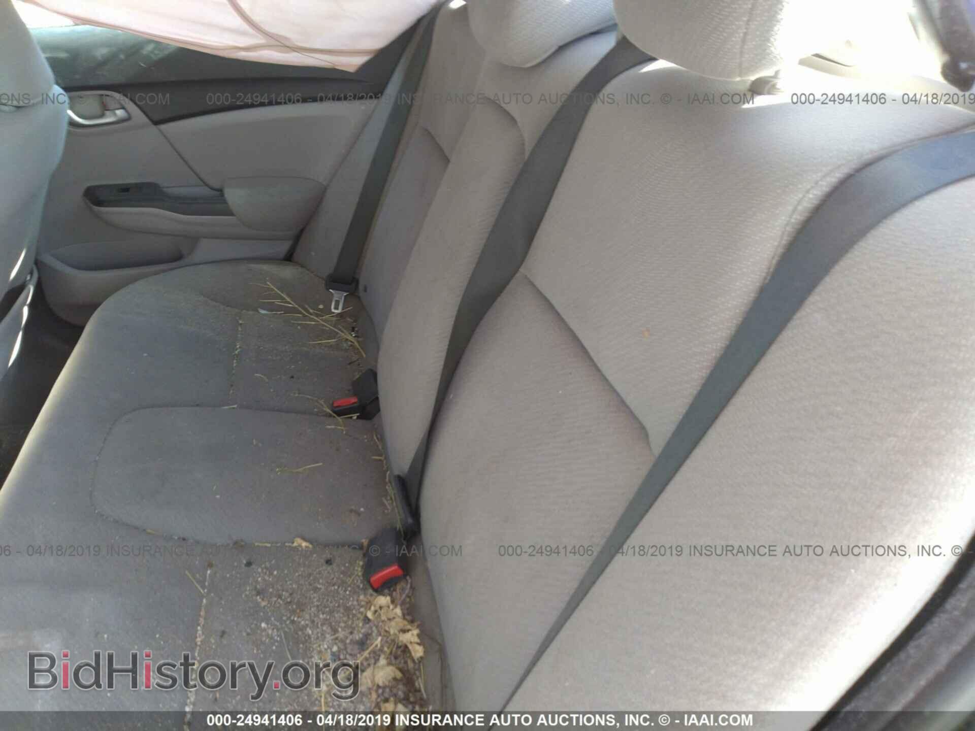 2013 HONDA CIVIC - VIN: 19XFB2F53DE268511 - Фото 8
