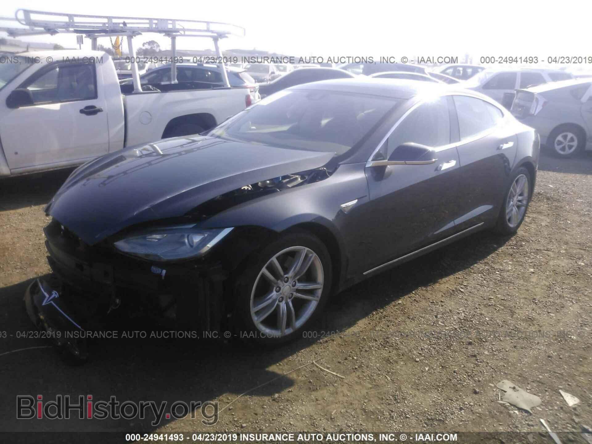 2015 TESLA MODEL S - VIN: 5YJSA1S25FF095725 - Фото 2