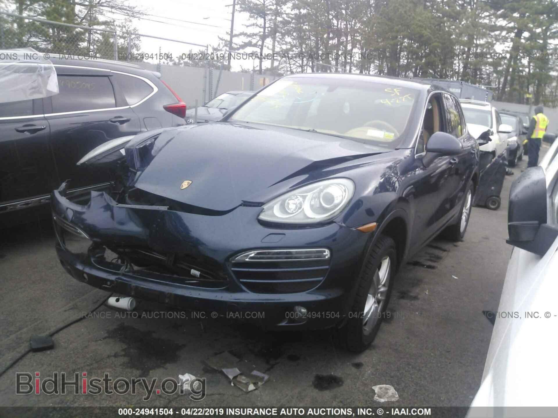 2012 PORSCHE CAYENNE - VIN: WP1AA2A2XCLA03678 - Фото 2