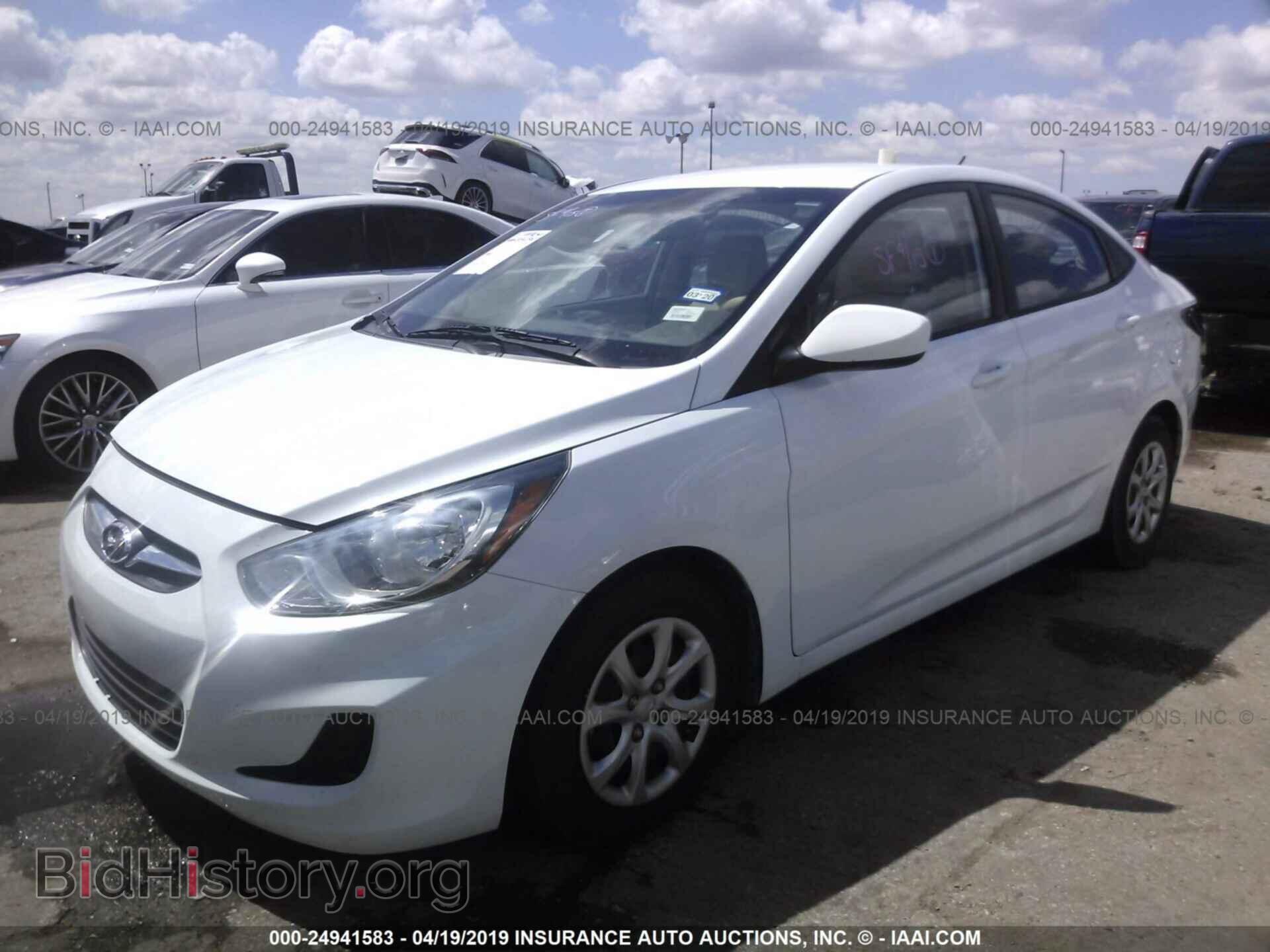 2014 HYUNDAI ACCENT - VIN: KMHCT4AEXEU590371 - Фото 2