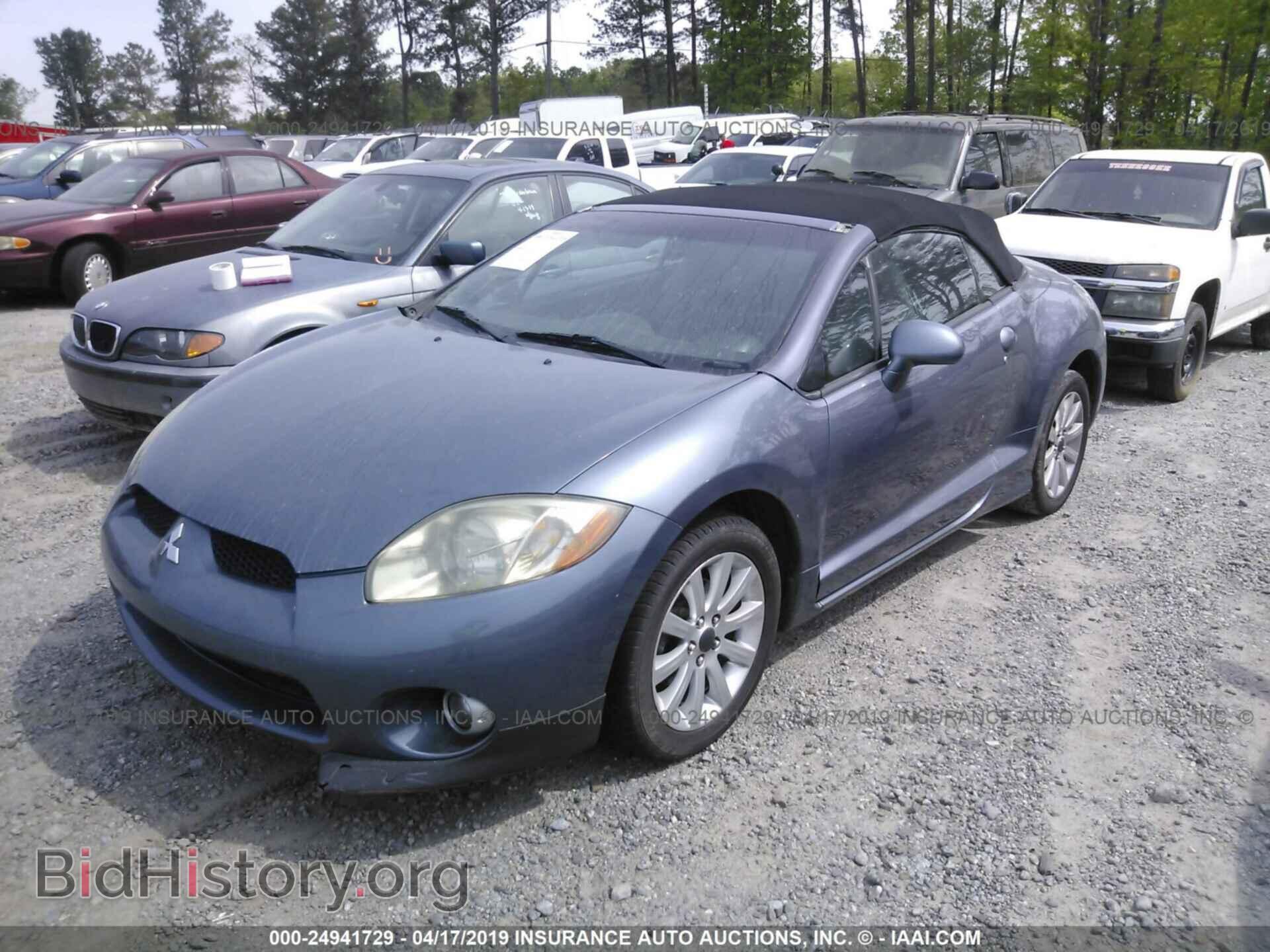 2007 MITSUBISHI ECLIPSE - VIN: 4A3AL35T17E051081 - Photo 2