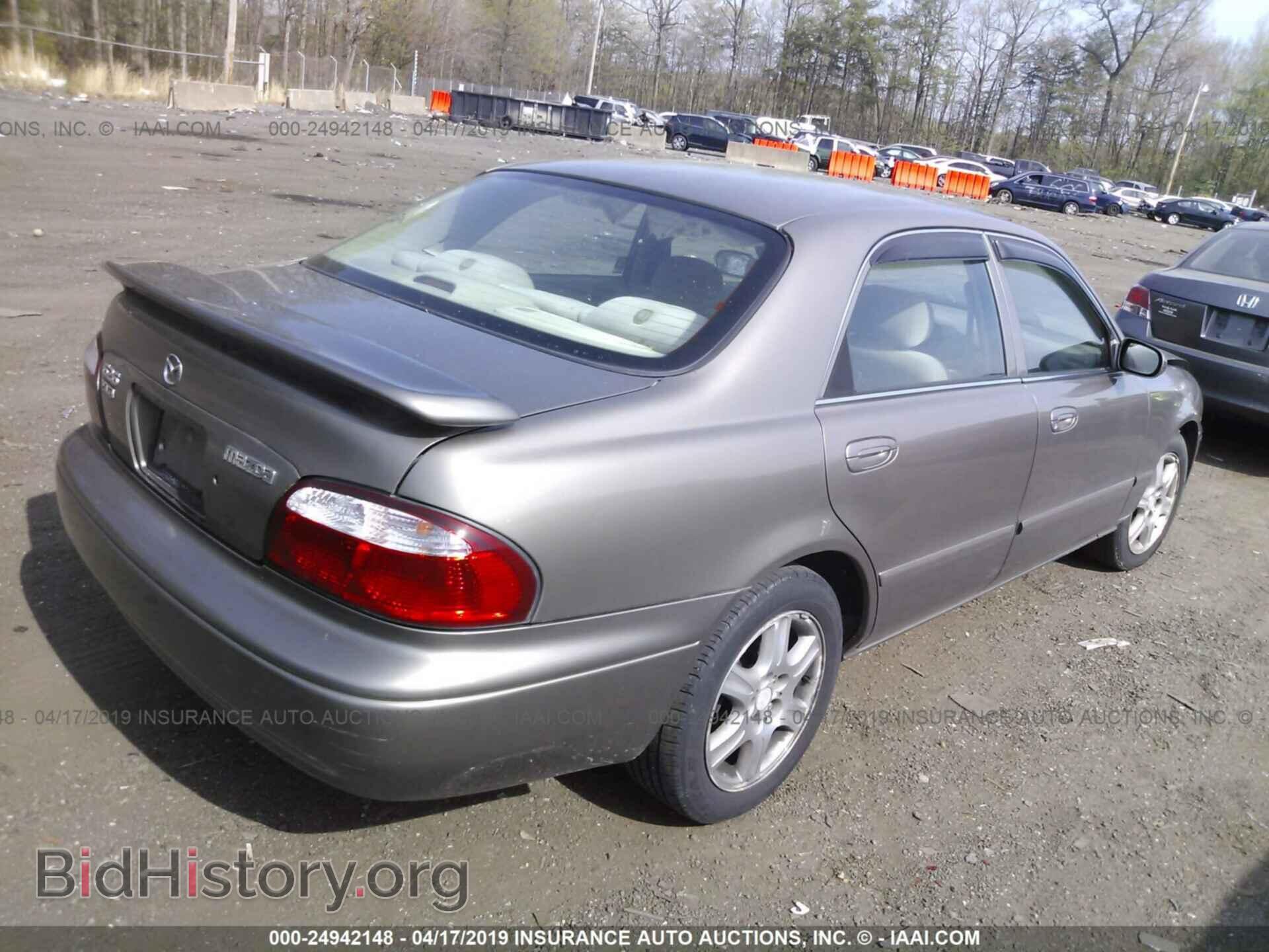 2001 MAZDA 626 - VIN: 1YVGF22D615252777 - Фото 4