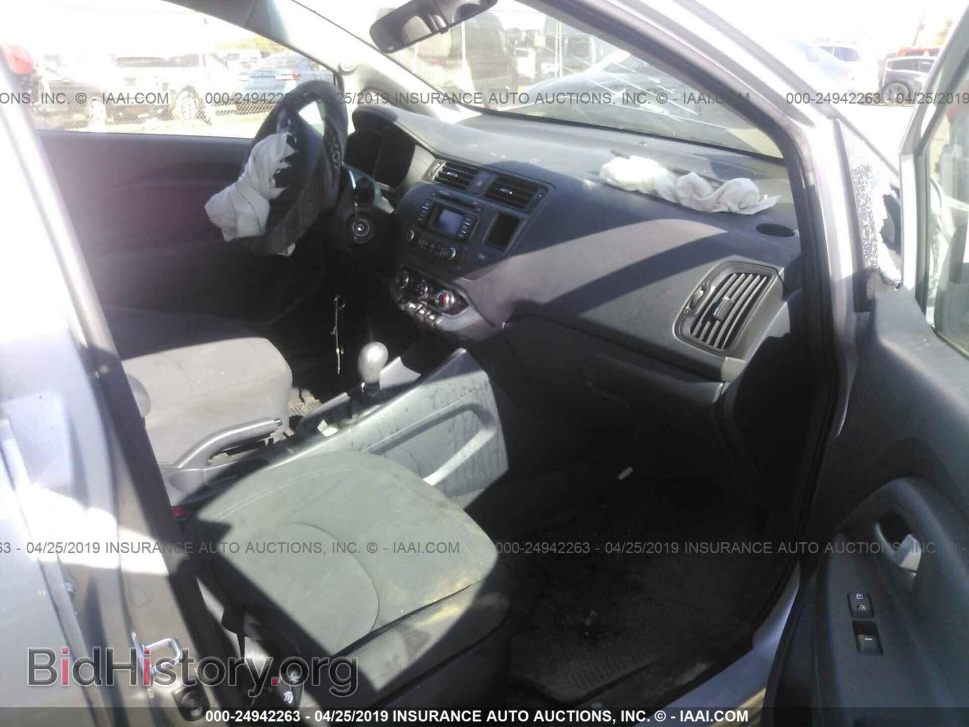 2014 KIA RIO - VIN: KNADN4A33E6417035 - Фото 5