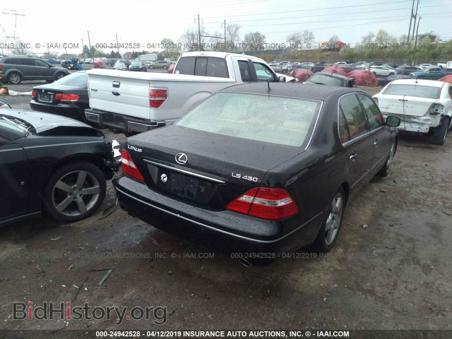 2004 LEXUS LS - VIN: JTHBN36F640159701 - Photo 4