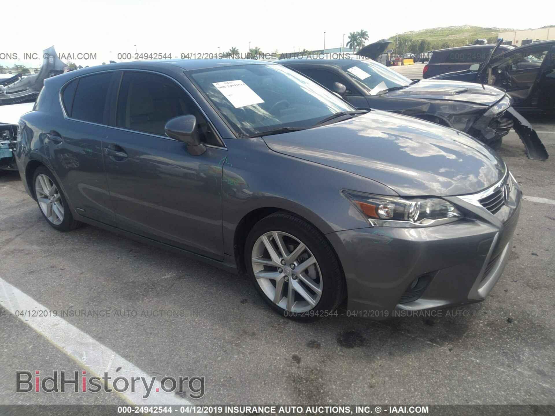 Photo JTHKD5BH6F2211177 - LEXUS CT 2015