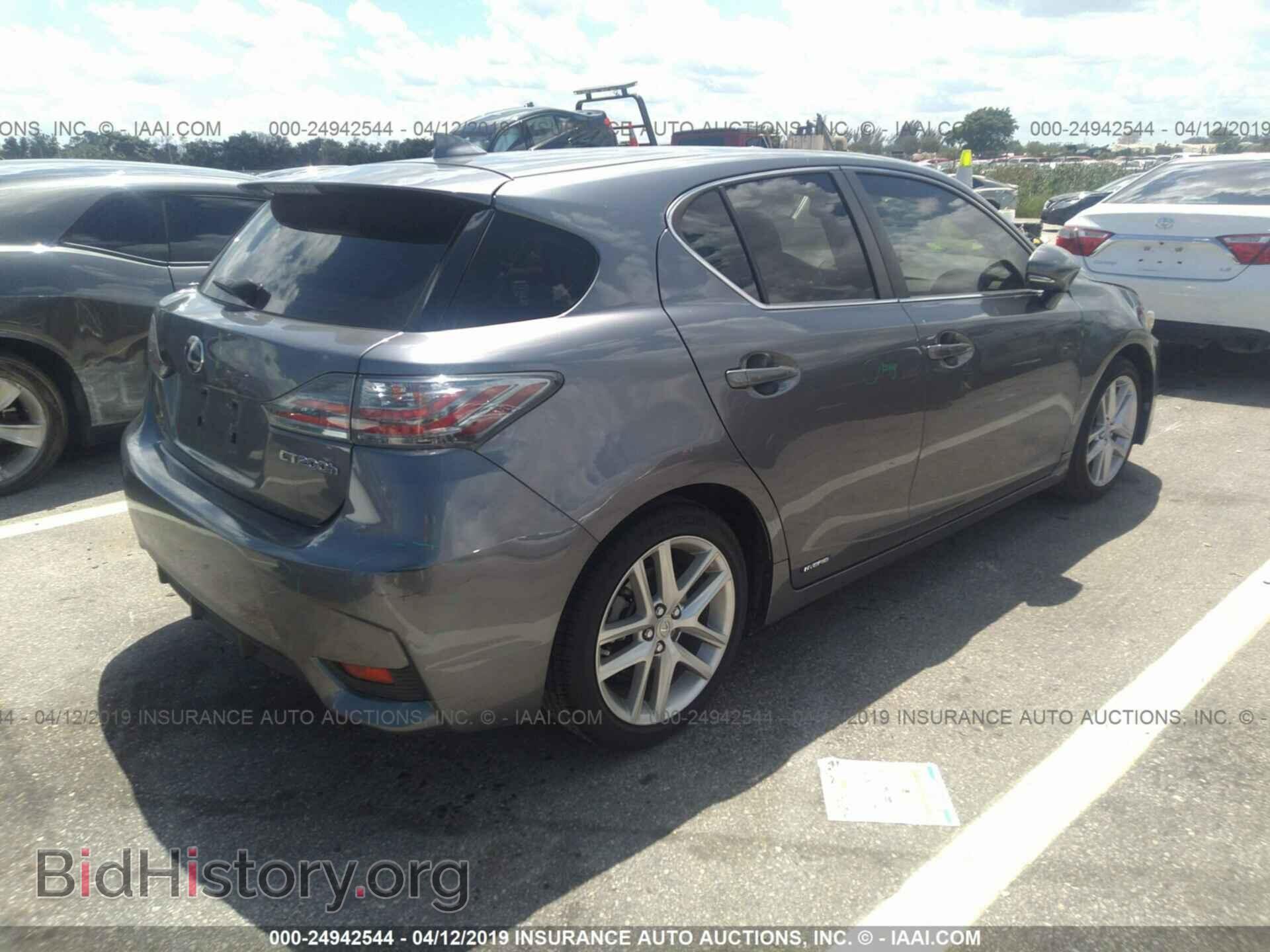 2015 LEXUS CT - VIN: JTHKD5BH6F2211177 - Фото 4