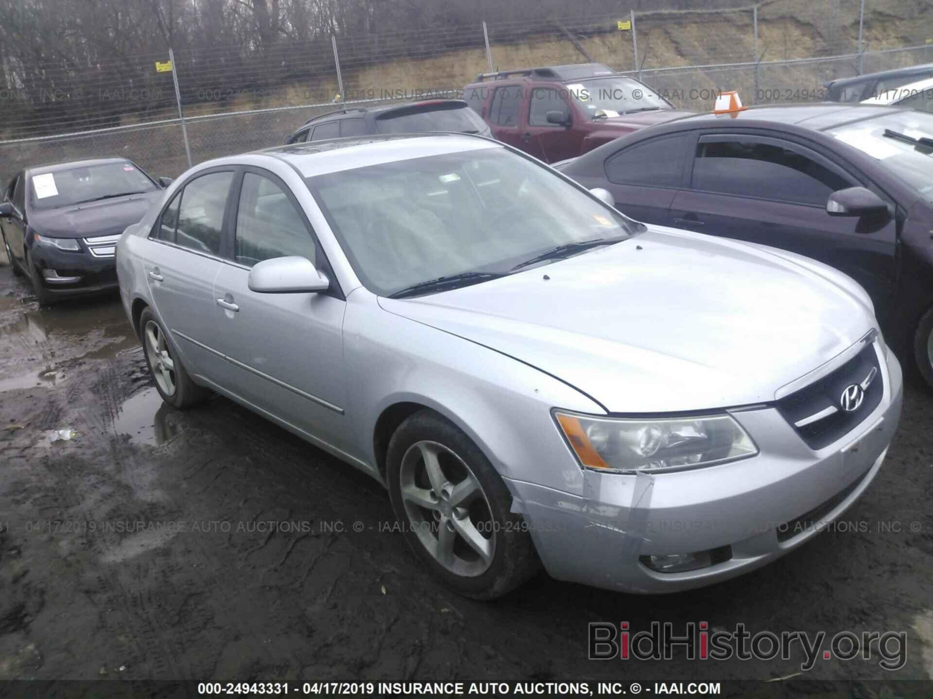 Photo 5NPEU46F28H357921 - HYUNDAI SONATA 2008