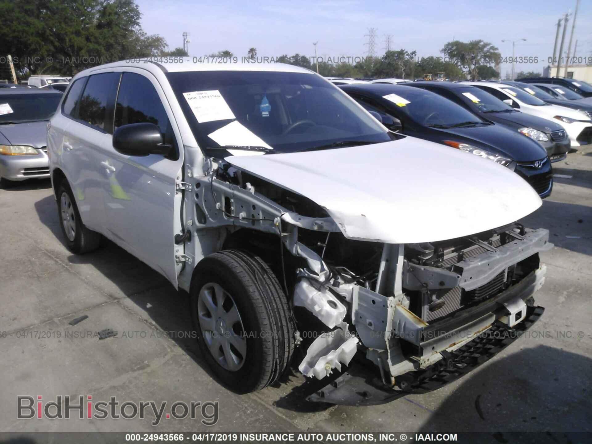 Photo JA4AD2A38EZ010026 - MITSUBISHI OUTLANDER 2014