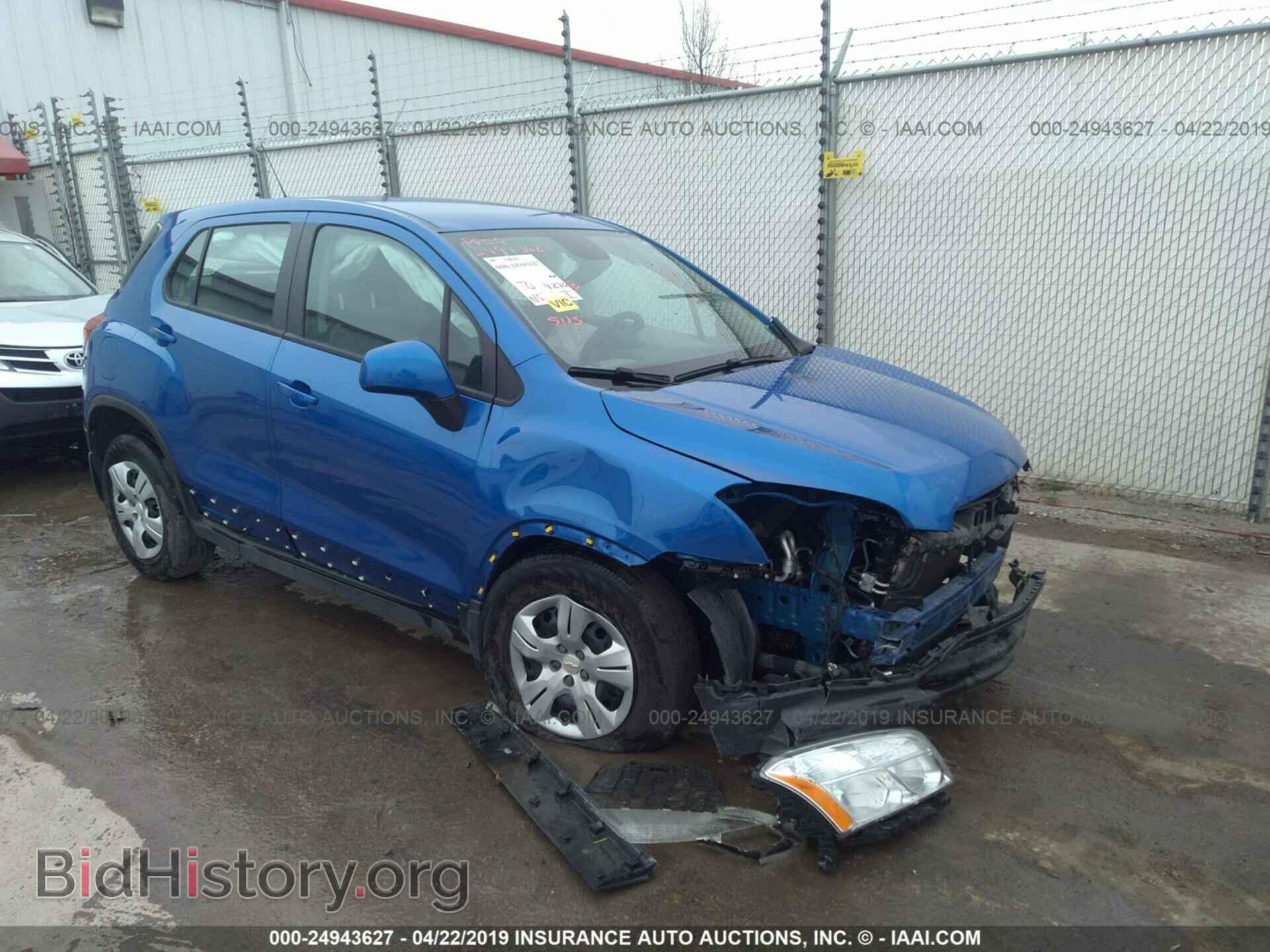 Фотография KL7CJKSB7FB107092 - CHEVROLET TRAX 2015