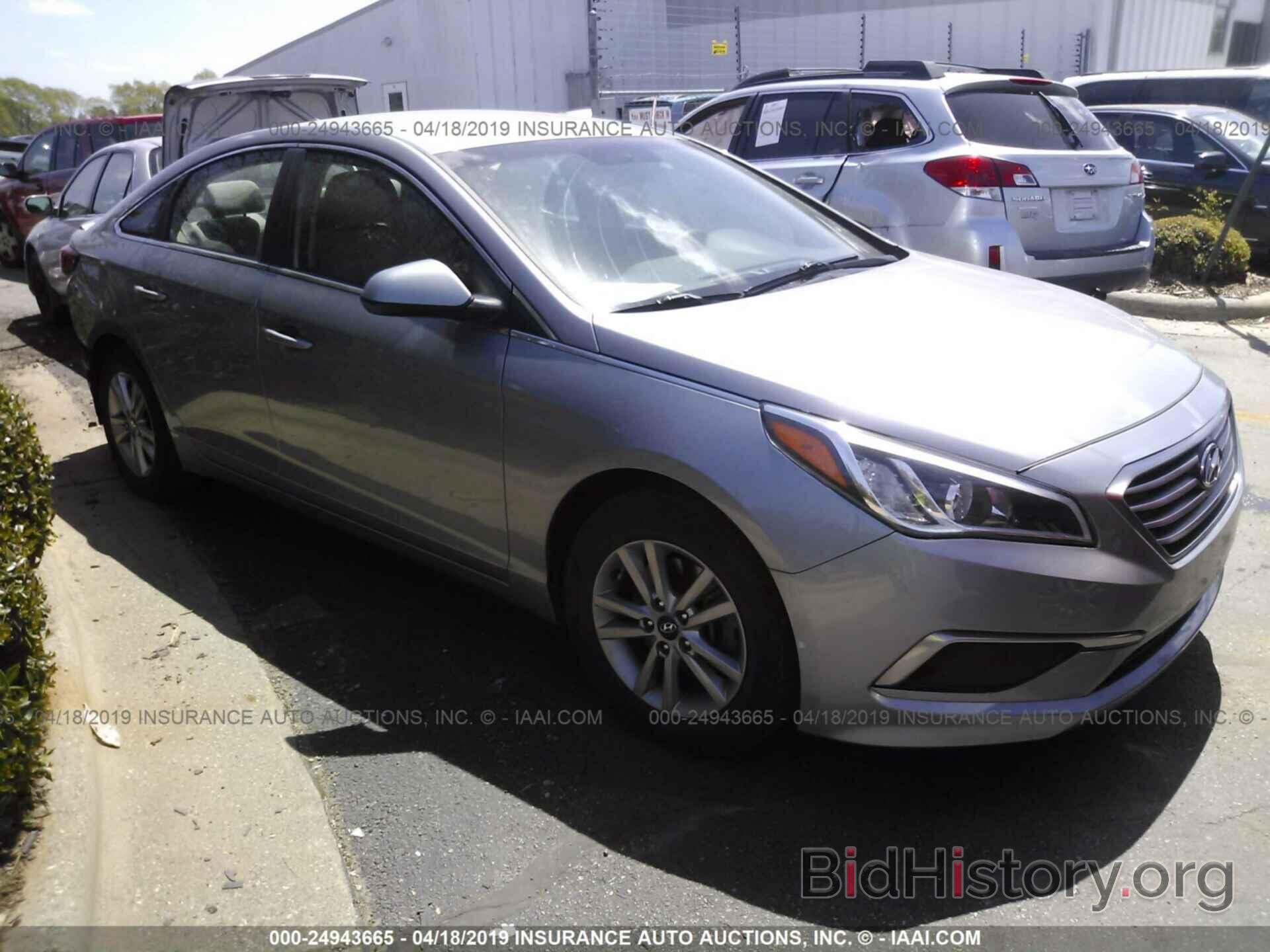 Photo 5NPE24AF3GH381723 - HYUNDAI SONATA 2016