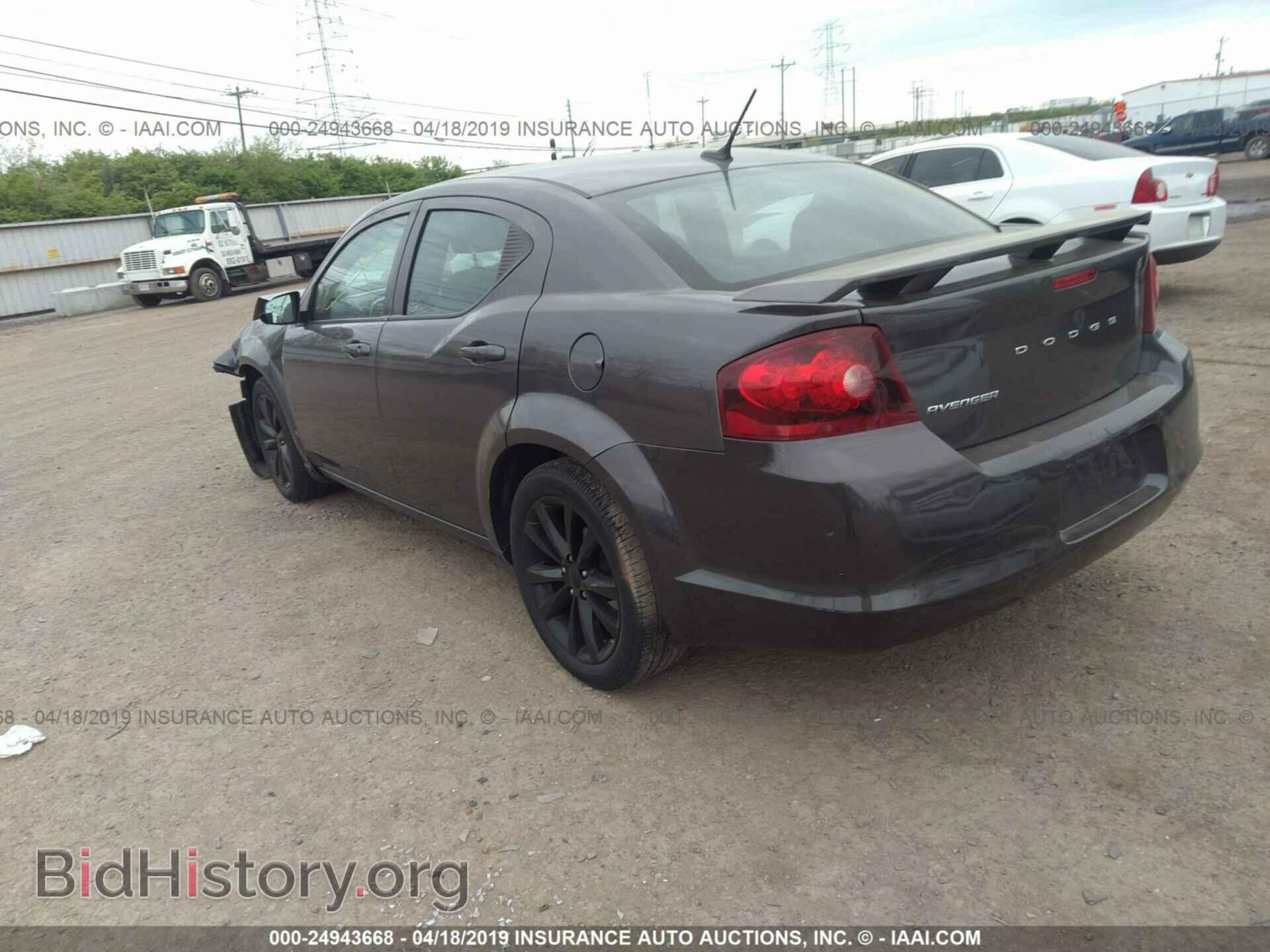 2014 DODGE AVENGER - VIN: 1C3CDZAB7EN182901 - Фото 3