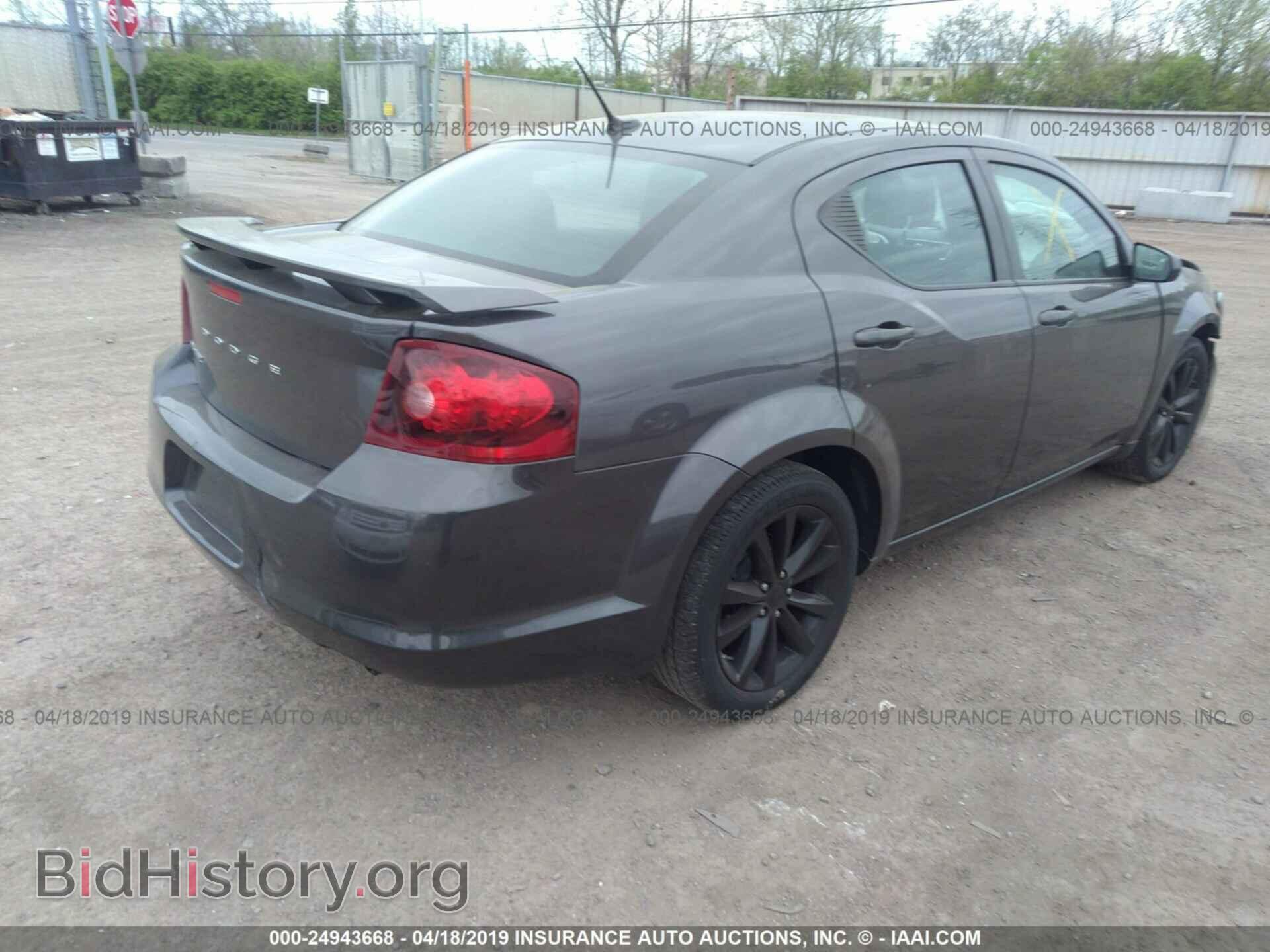2014 DODGE AVENGER - VIN: 1C3CDZAB7EN182901 - Фото 4